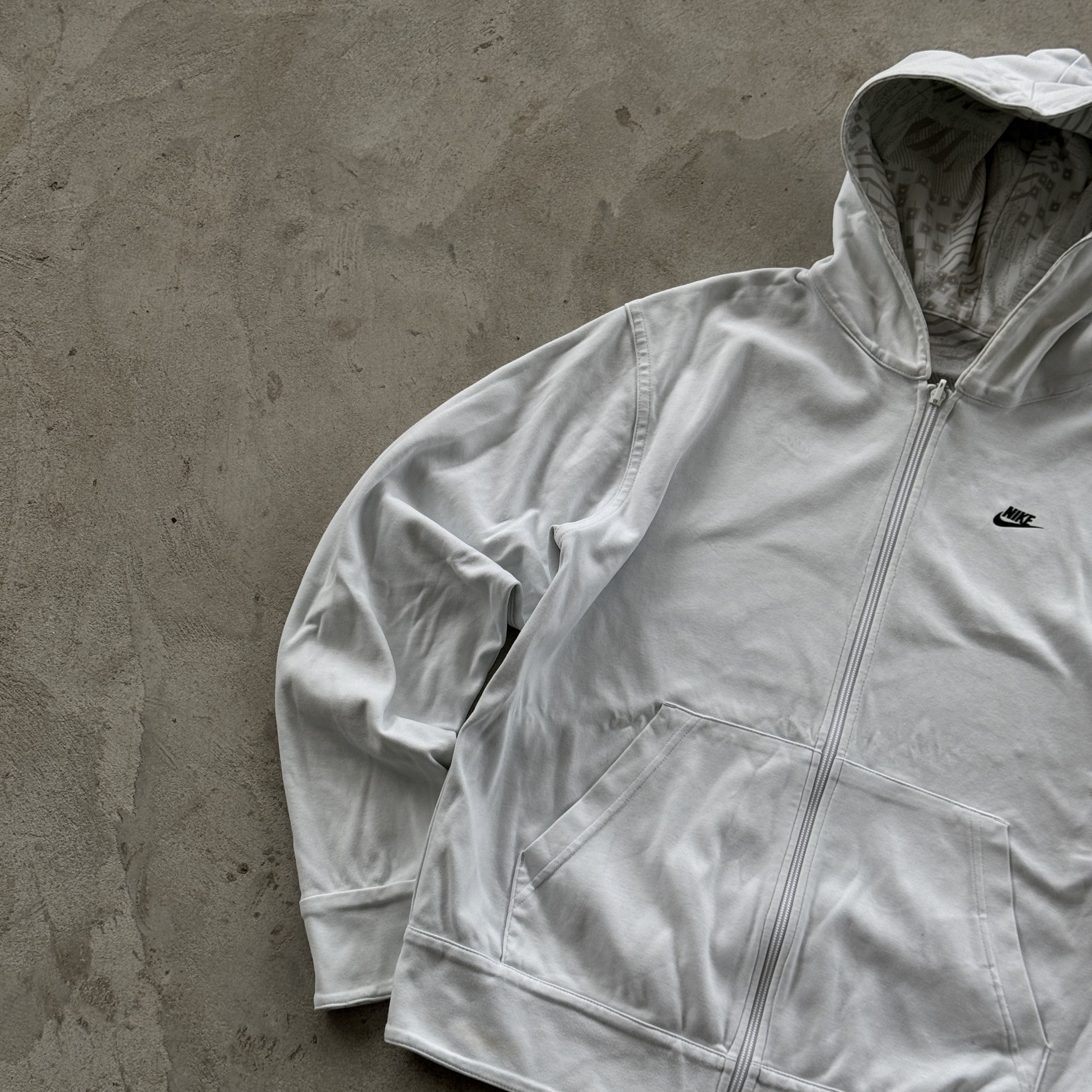 Nike Vintage Nike Reversible Zip Hooded Sweatshirt Size US M / EU 48-50 / 2 - 8 Thumbnail
