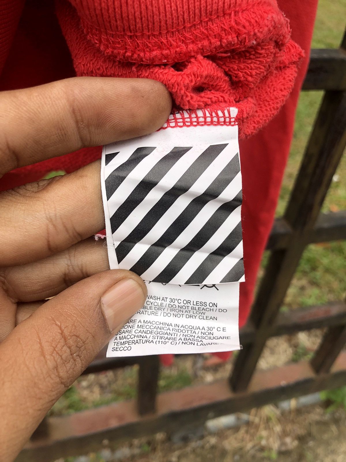 Off-White Virgil Abloh MCA Figure OF Speech OFF-WHITE Monalisa Sweater Size US M / EU 48-50 / 2 - 14 Thumbnail