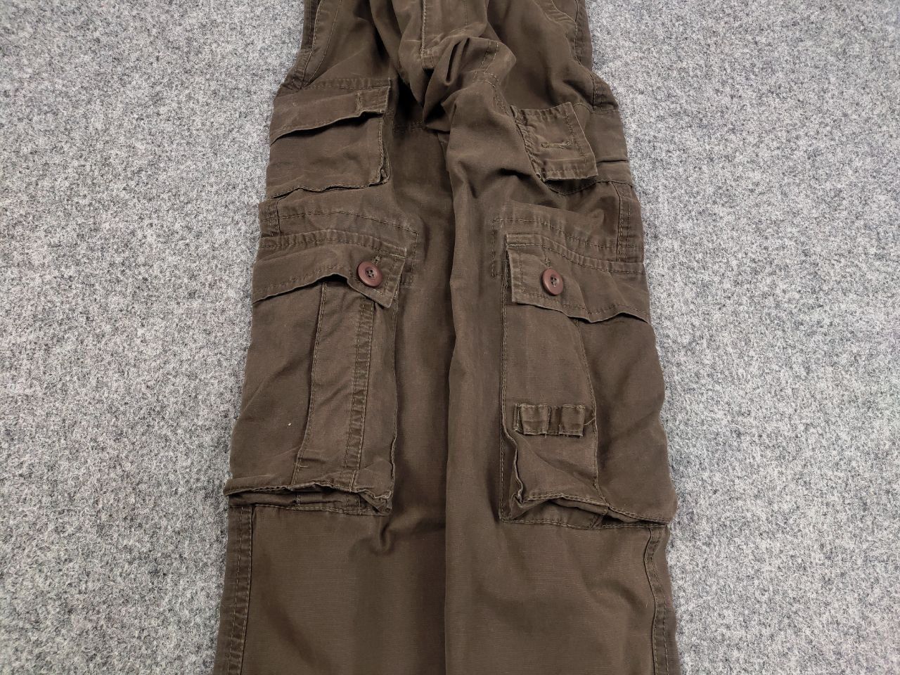Japanese Brand Vintage Japanese Baggy Multi pocket Cargo Pants Y2K Style Size US 32 / EU 48 - 5 Thumbnail