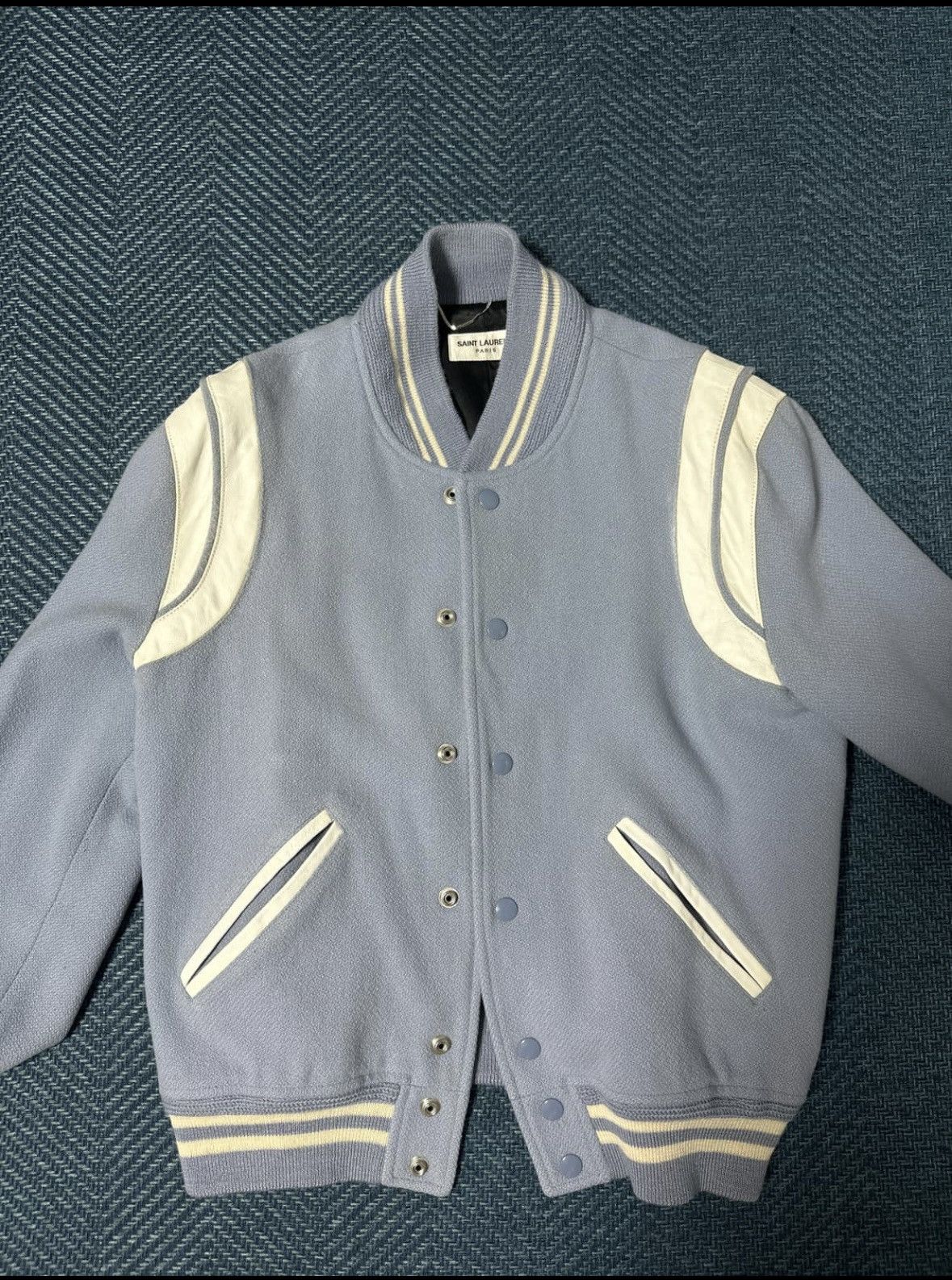 16aw SAINT LAURENT PARIS テディジャケット 44