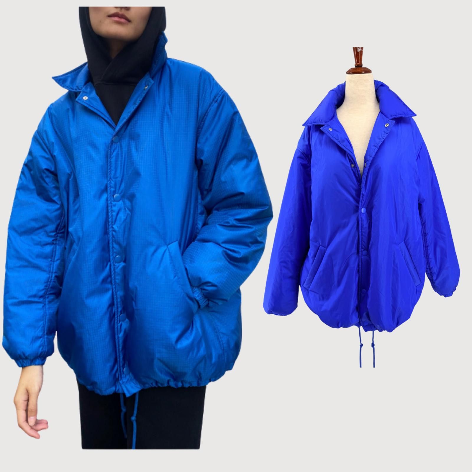 Other Aritzia TNA Coaches Jacket Blue Puffer Coat 2 Size XS / US 0-2 / IT 36-38 - 1 Thumbnail