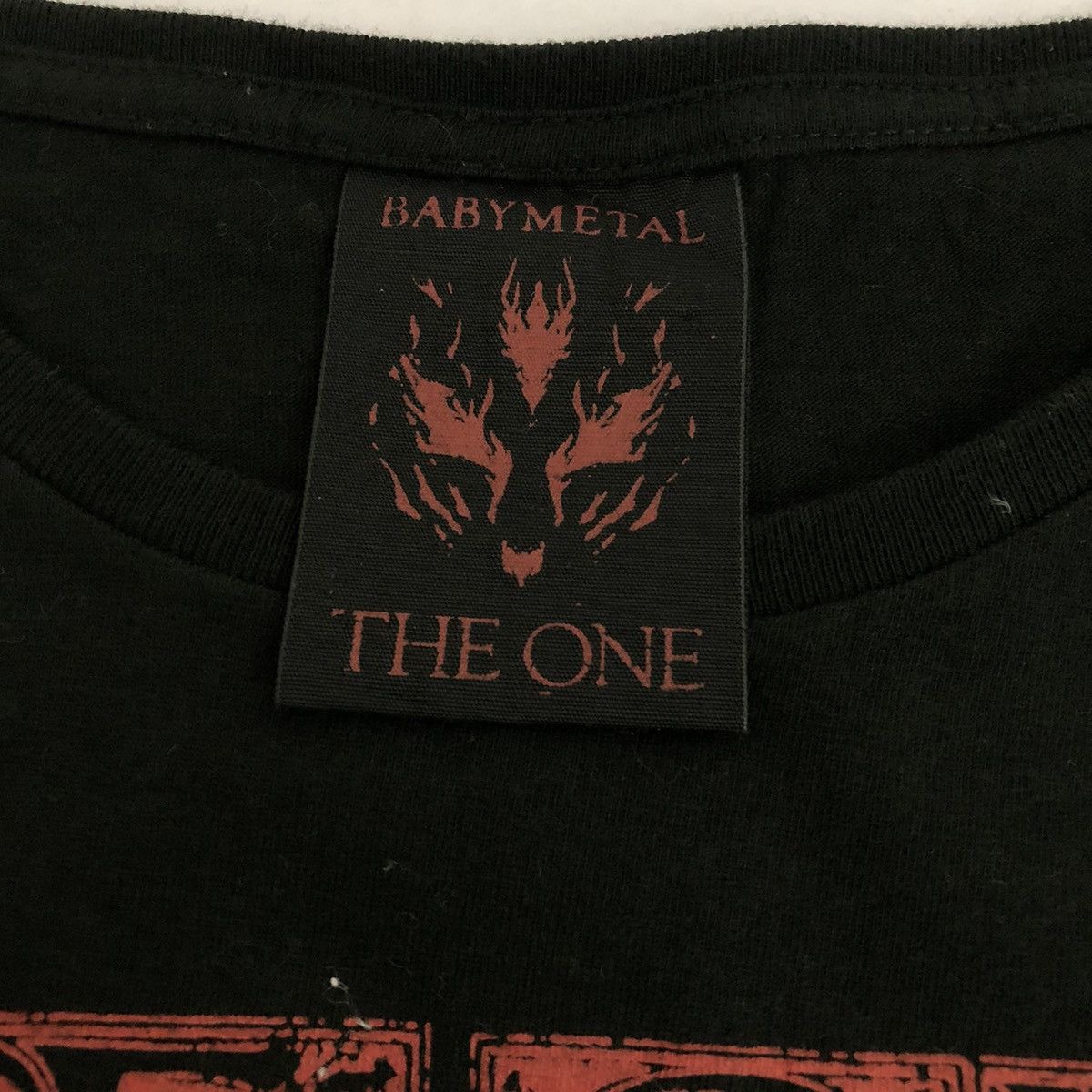 Band Tees × Japanese Brand BABY METAL The One Japanese Band T-Shirt Size US XL / EU 56 / 4 - 6 Thumbnail