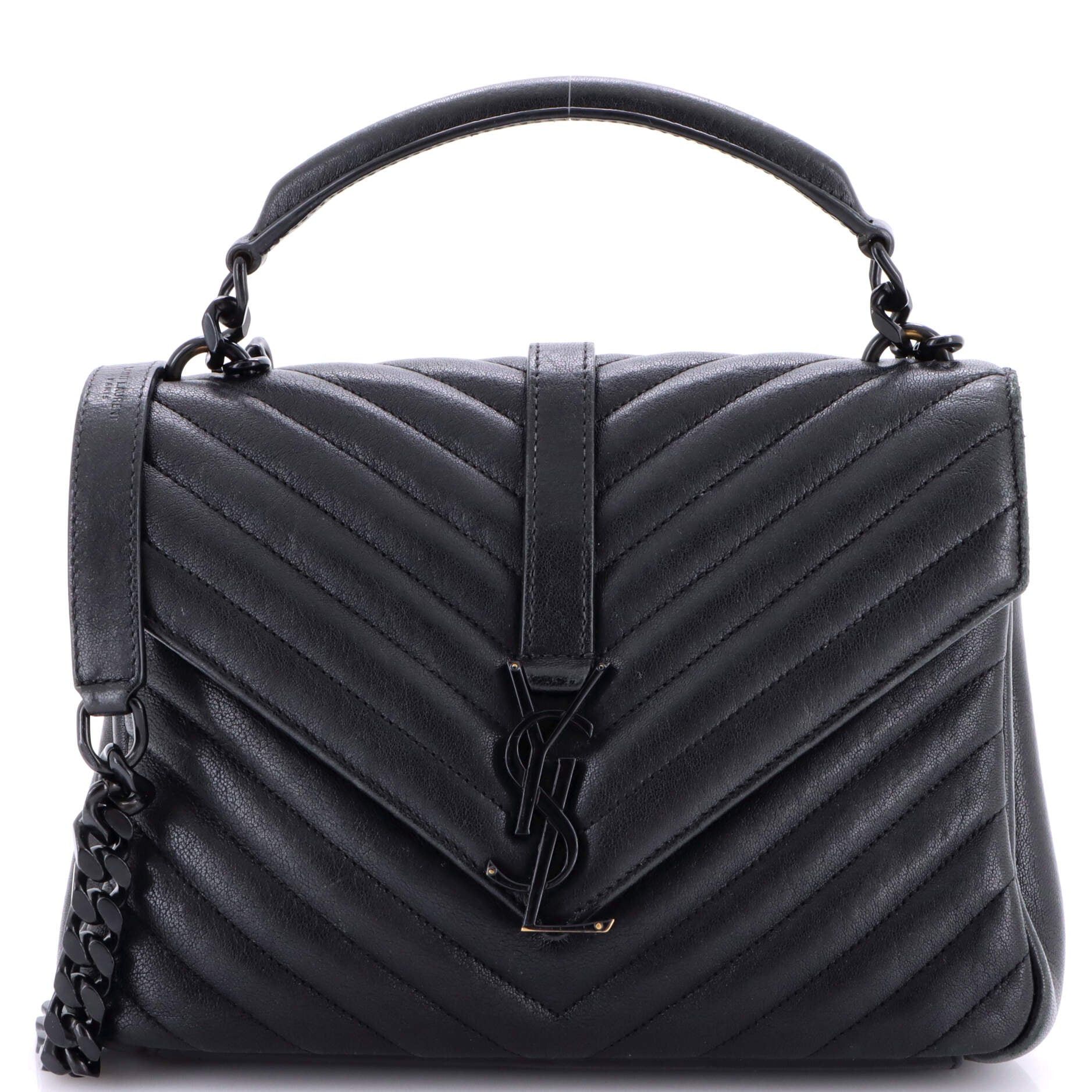 Saint Laurent Paris Classic Monogram College Bag Size ONE SIZE - 1 Thumbnail
