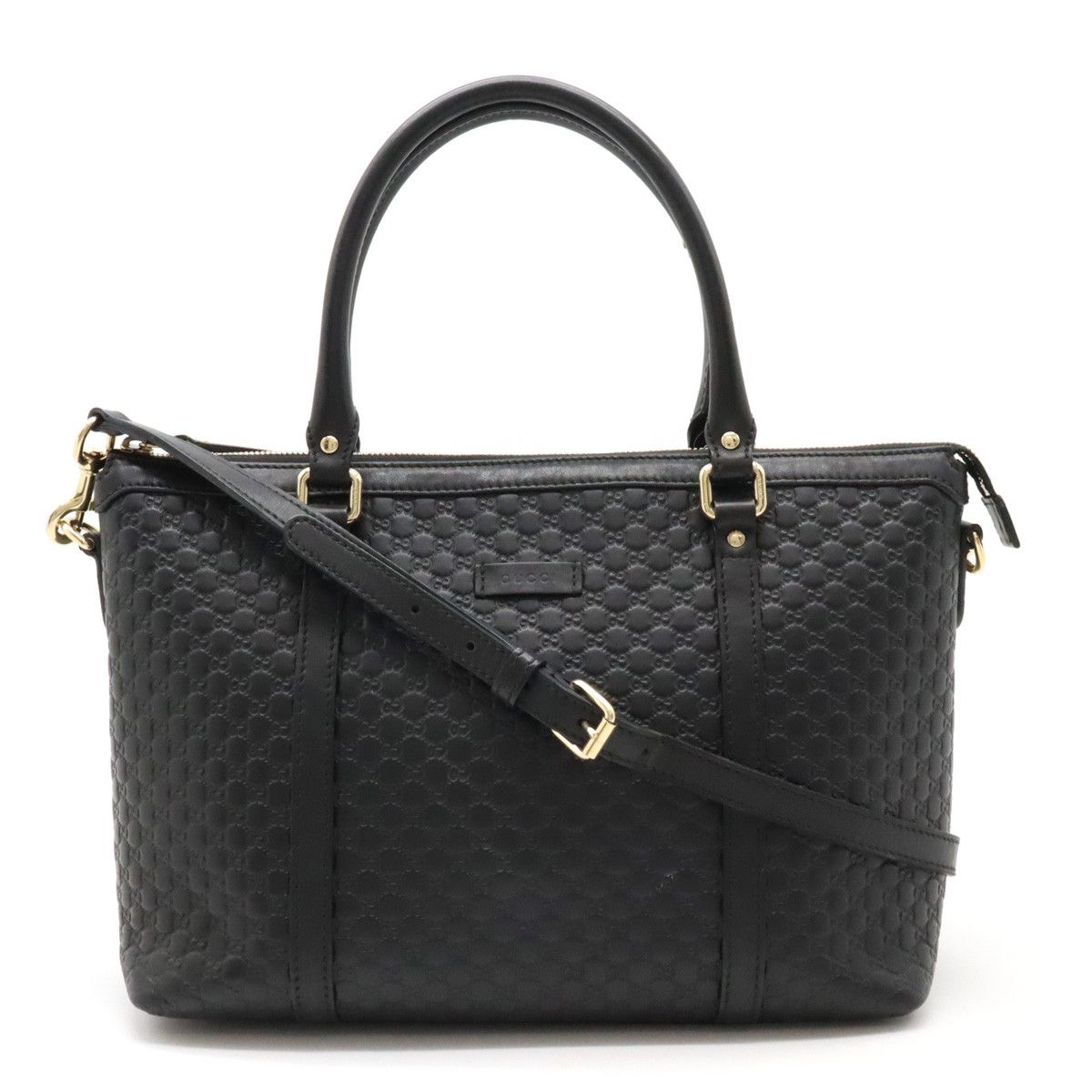 Gucci Gucci Gucci Leather Microguccissima 2WAY Tote Bag 449656 Leather Tote Bag 449656 in Great Condition Size ONE SIZE - 1 Thumbnail