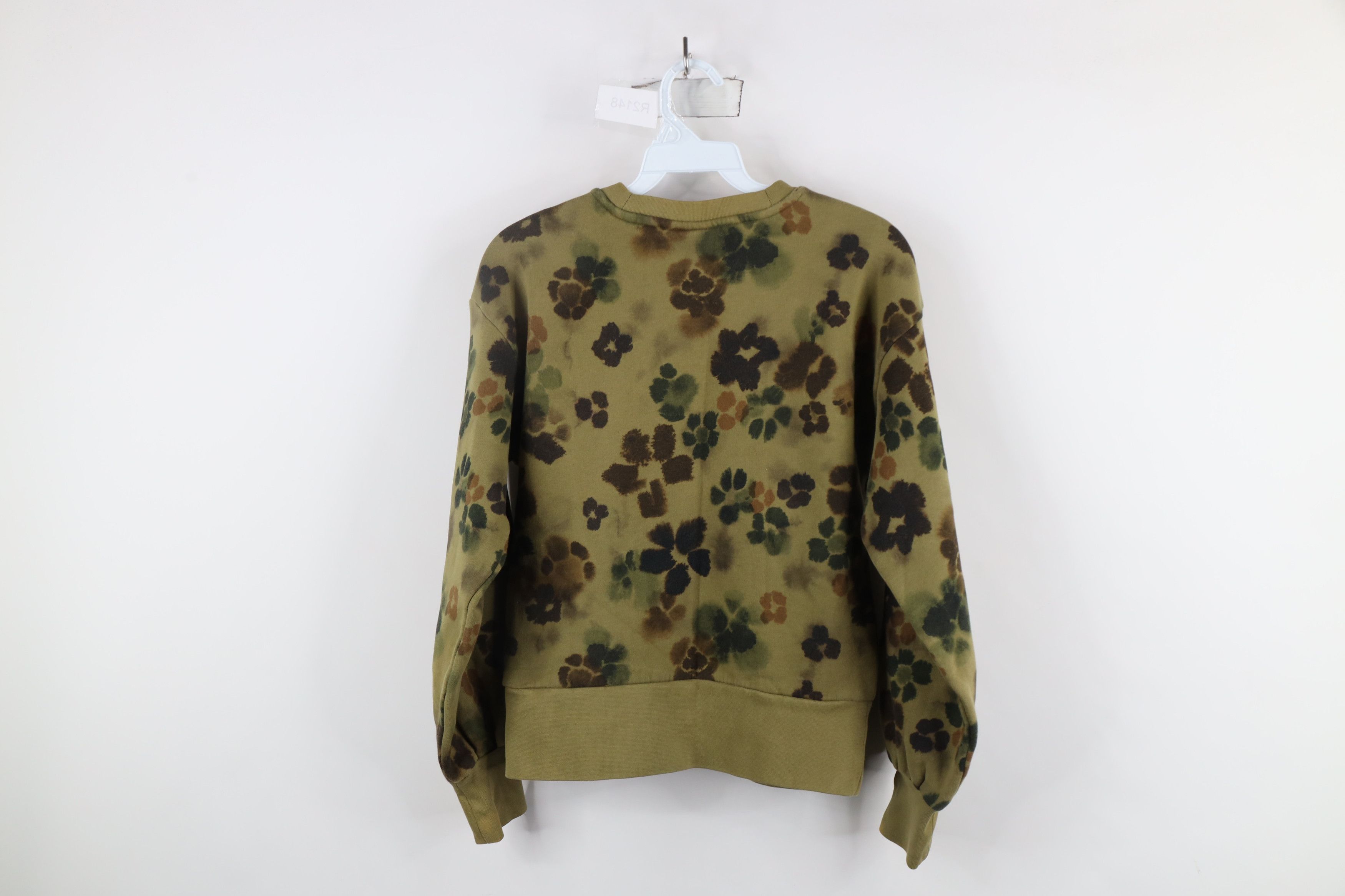 Scotch & Soda × Vintage Scotch & Soda Abstract Acid Wash Flower Crewneck Sweatshirt Size XS / US 0-2 / IT 36-38 - 12 Thumbnail