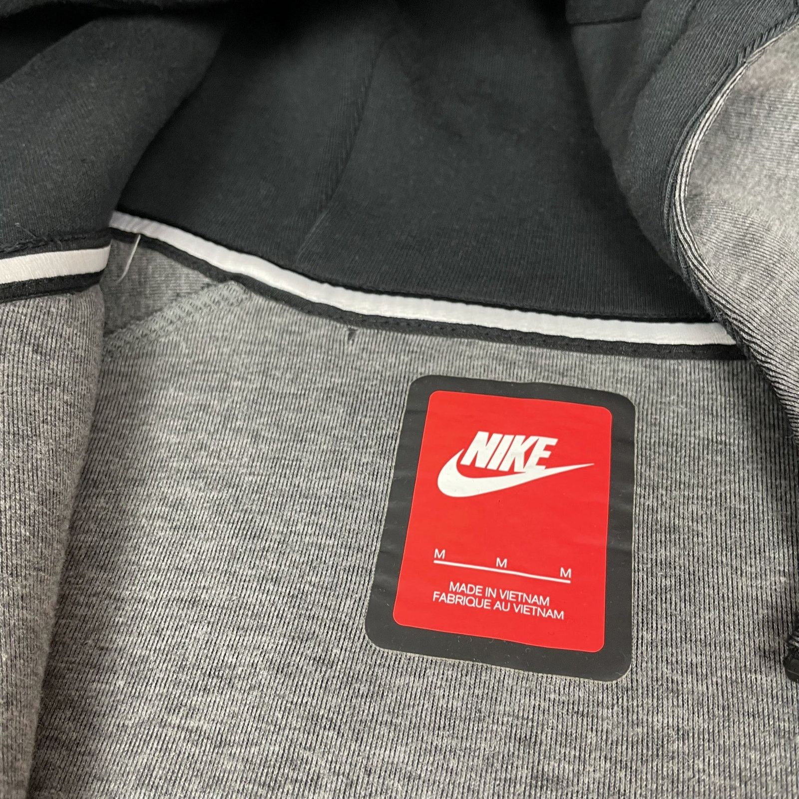 Nike Nike Tech Fleece Men's Gray Cotton Full Zip Hoodie Medium Size US M / EU 48-50 / 2 - 12 Thumbnail