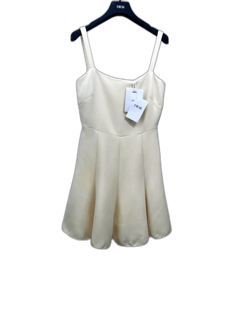 Dior Dior Solid Color Wool Blend Dress-2505 Size M / US 6-8 / IT 42-44 - 1 Thumbnail