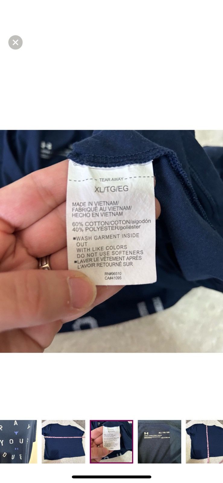 Under Armour Under armour XL PROJECT rock pay your dues tee Size XL / US 12-14 / IT 48-50 - 2 Thumbnail
