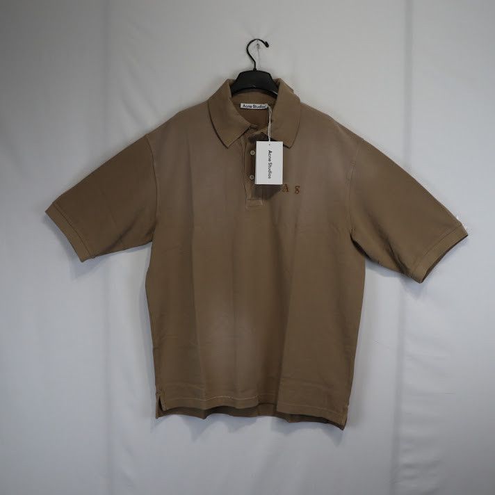 Acne Studios o1rshd1 Polo in Brown Size US M / EU 48-50 / 2 - 1 Thumbnail