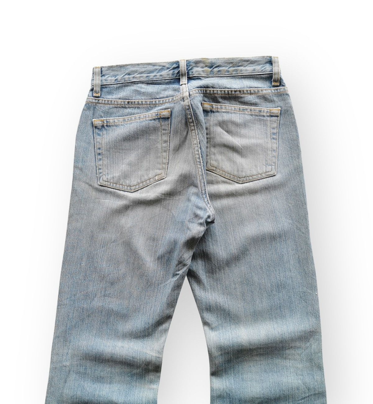 Gap Vintage gap low rise flare light faded blue jeans Size US 28 / EU 44 - 3 Thumbnail