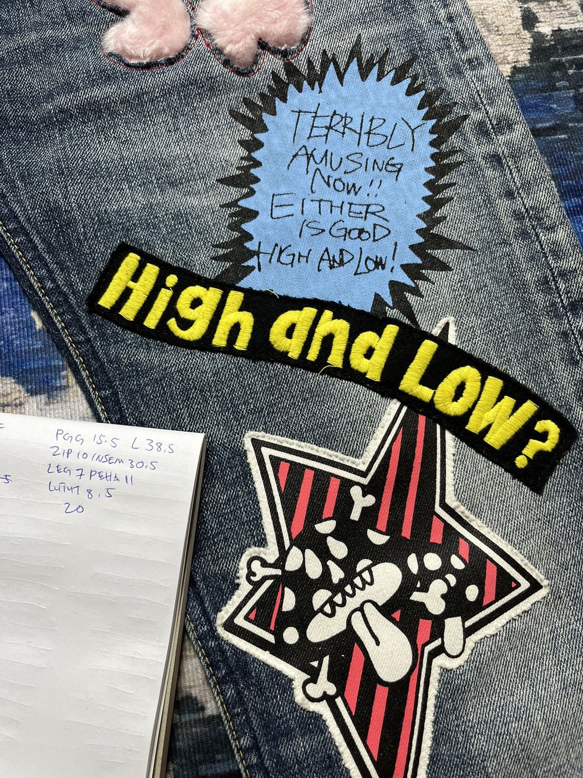 Hysteric Glamour × Japanese Brand 🔥RNA inc Hysteric Glamour inspired Distressed Jeans Size US 31 - 15 Thumbnail