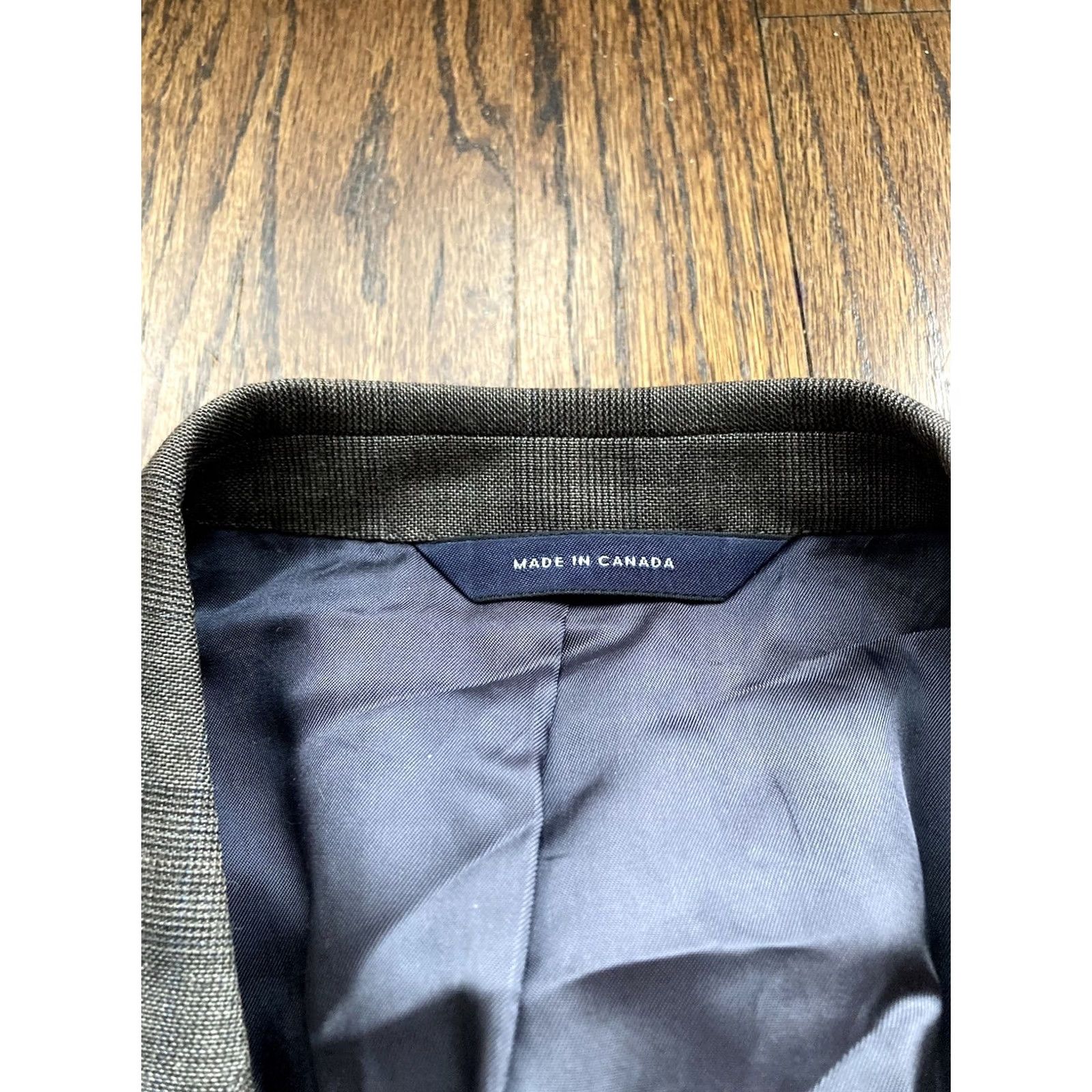 Brooks Brothers Brooks Brothers Suit Mens Size 43 Jacket 34x29 Pants Brown Plaid Wool 2 Pc Size 46R - 7 Thumbnail