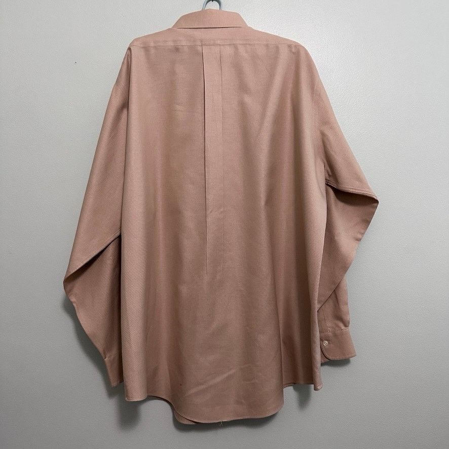 Brooks Brothers Brooks Brothers gold beige traditional fit button down Size US XL / EU 56 / 4 - 3 Thumbnail