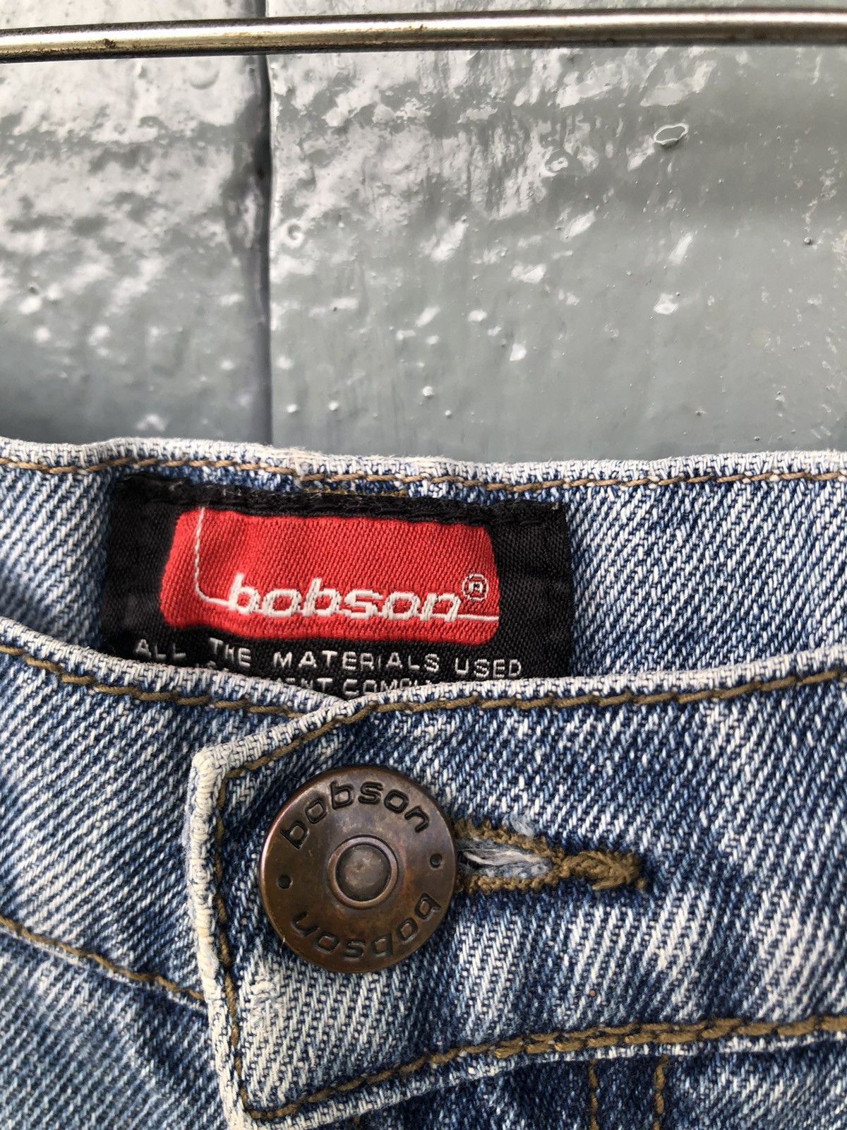 Japanese Brand × Vintage Vintage Bobson Loose Denim Pants Size US 33 - 6 Thumbnail