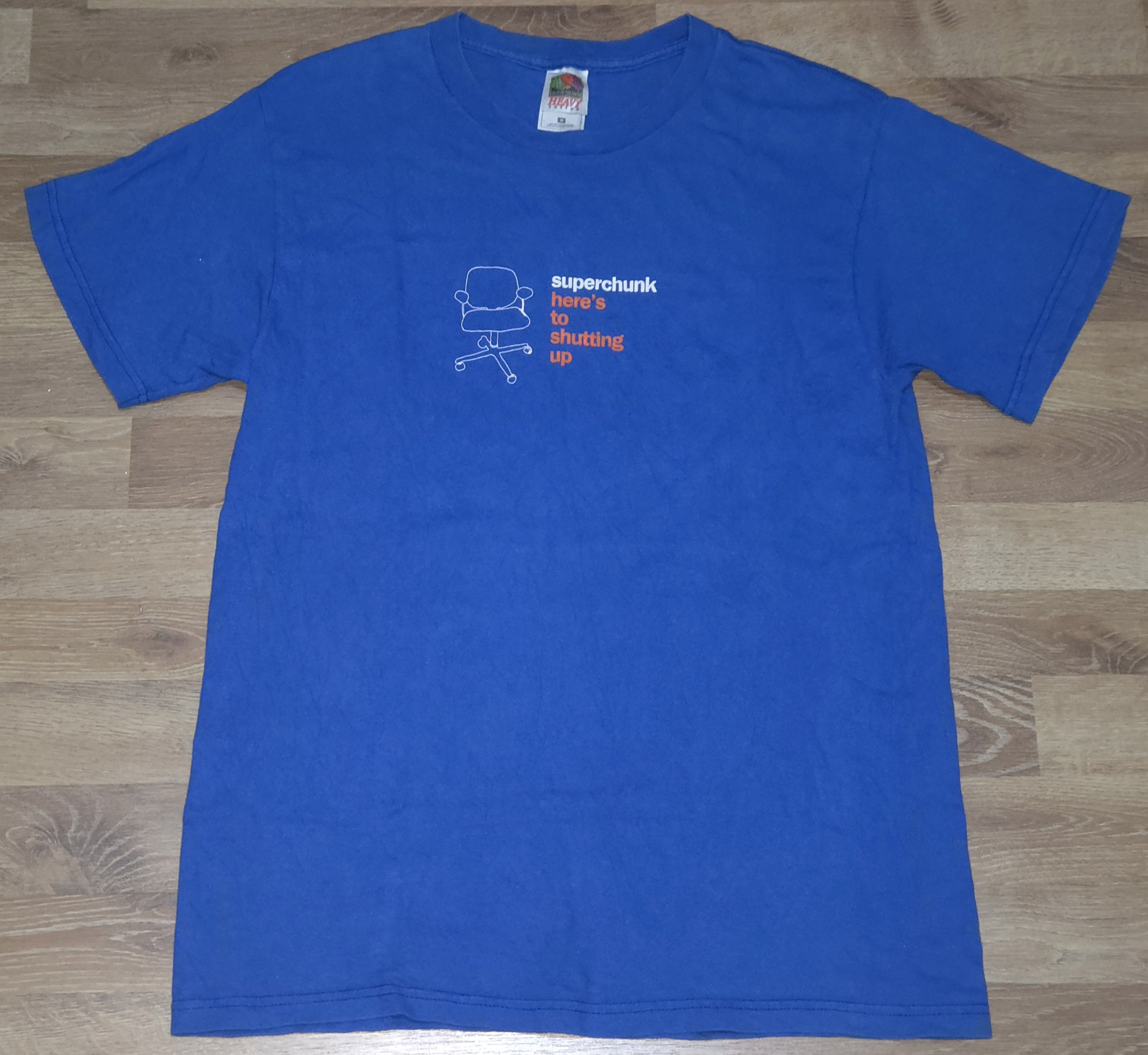 Vintage SUPERCHUNK Band Here' to Shutting Up Album T Shirt