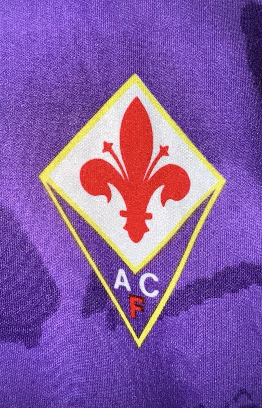 Designer 1994-1995 ACF Fiorentina Jersey Maglia Gelati Sammontana L Size ONE SIZE - 4 Thumbnail