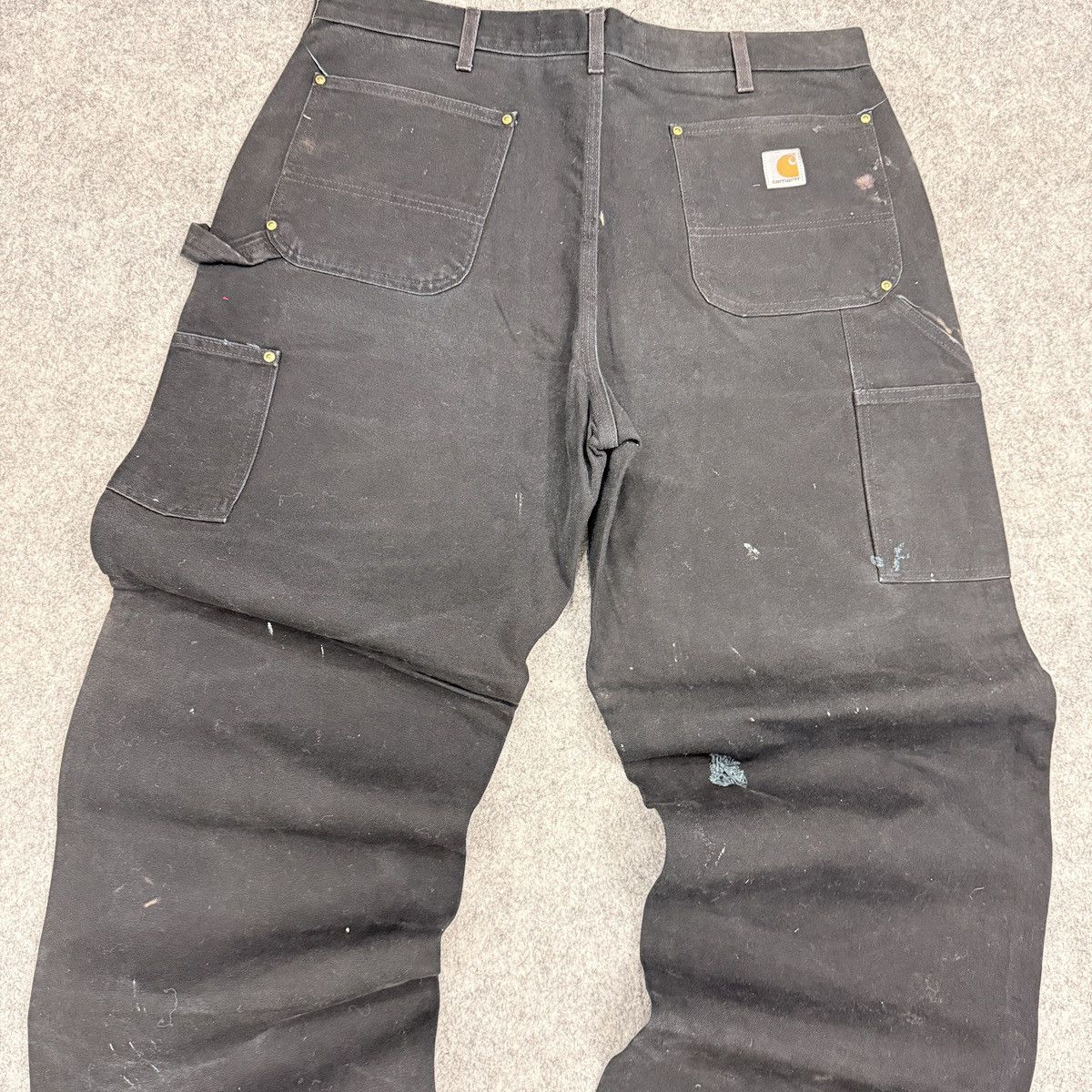 Carhartt Vintage Carhartt B01 BLK Double Knee Denim Size US 38 / EU 54 - 13 Thumbnail