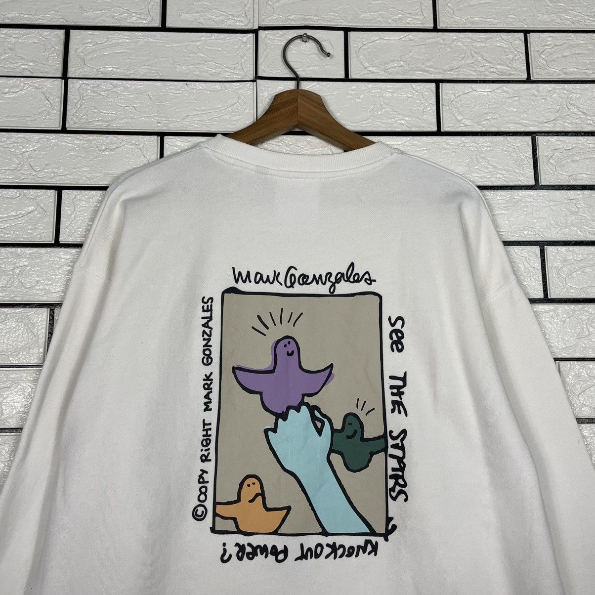 Other Mark Gonzales Crewneck Sweatshirt Size US L / EU 52-54 / 3 - 8 Thumbnail