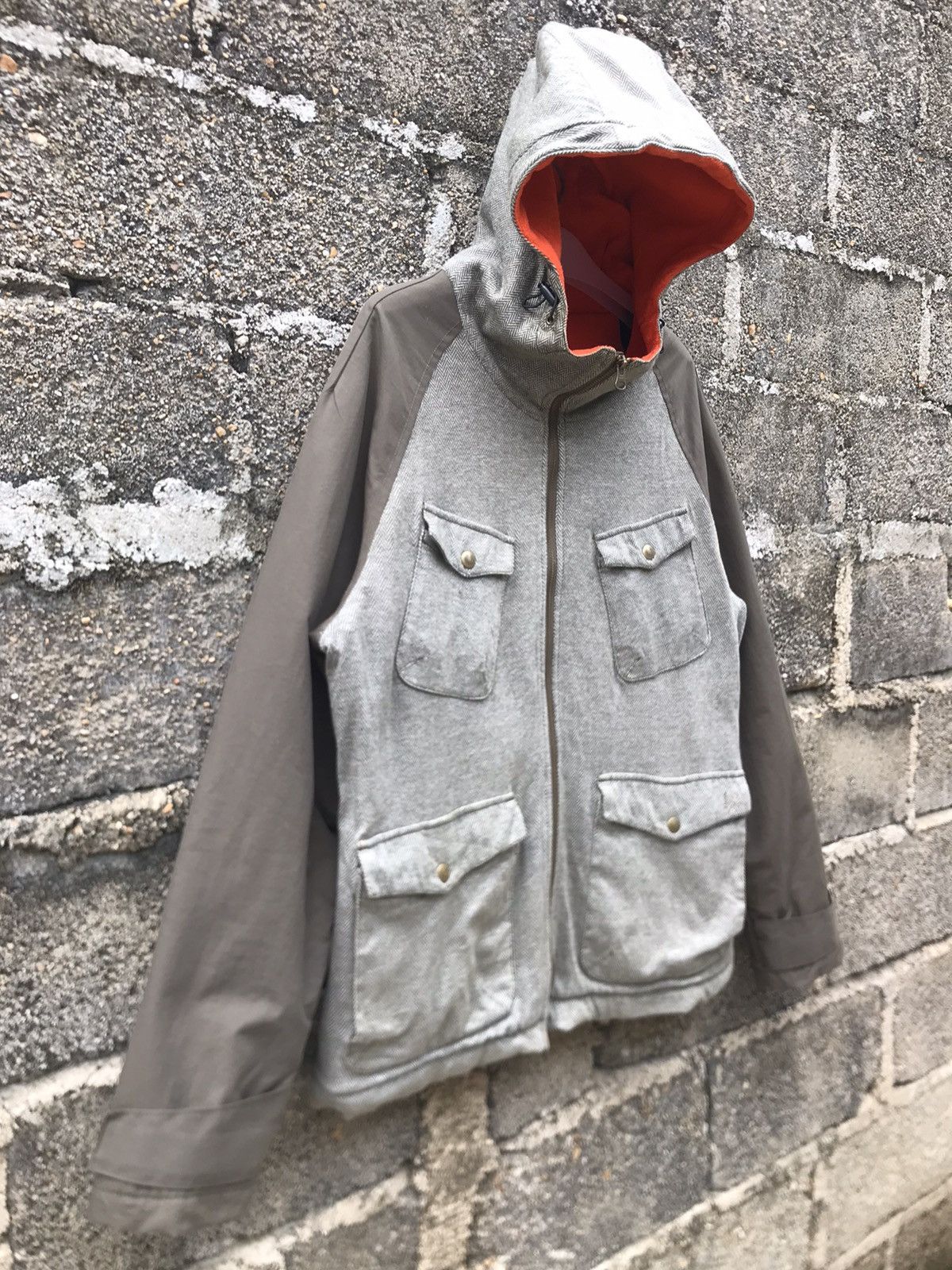 Fred Perry 🌟Fred Perry Hooded Multi Pocket Zipper Jacket Size US XL / EU 56 / 4 - 2 Thumbnail