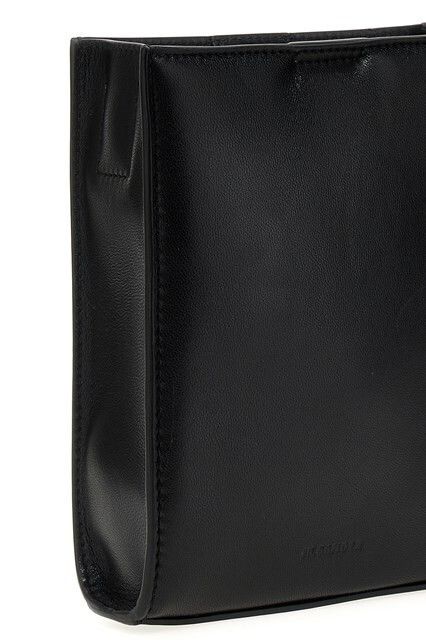 Jil Sander JIL SANDER Tangle Black Leather Shoulder Bag New Size ONE SIZE - 3 Thumbnail