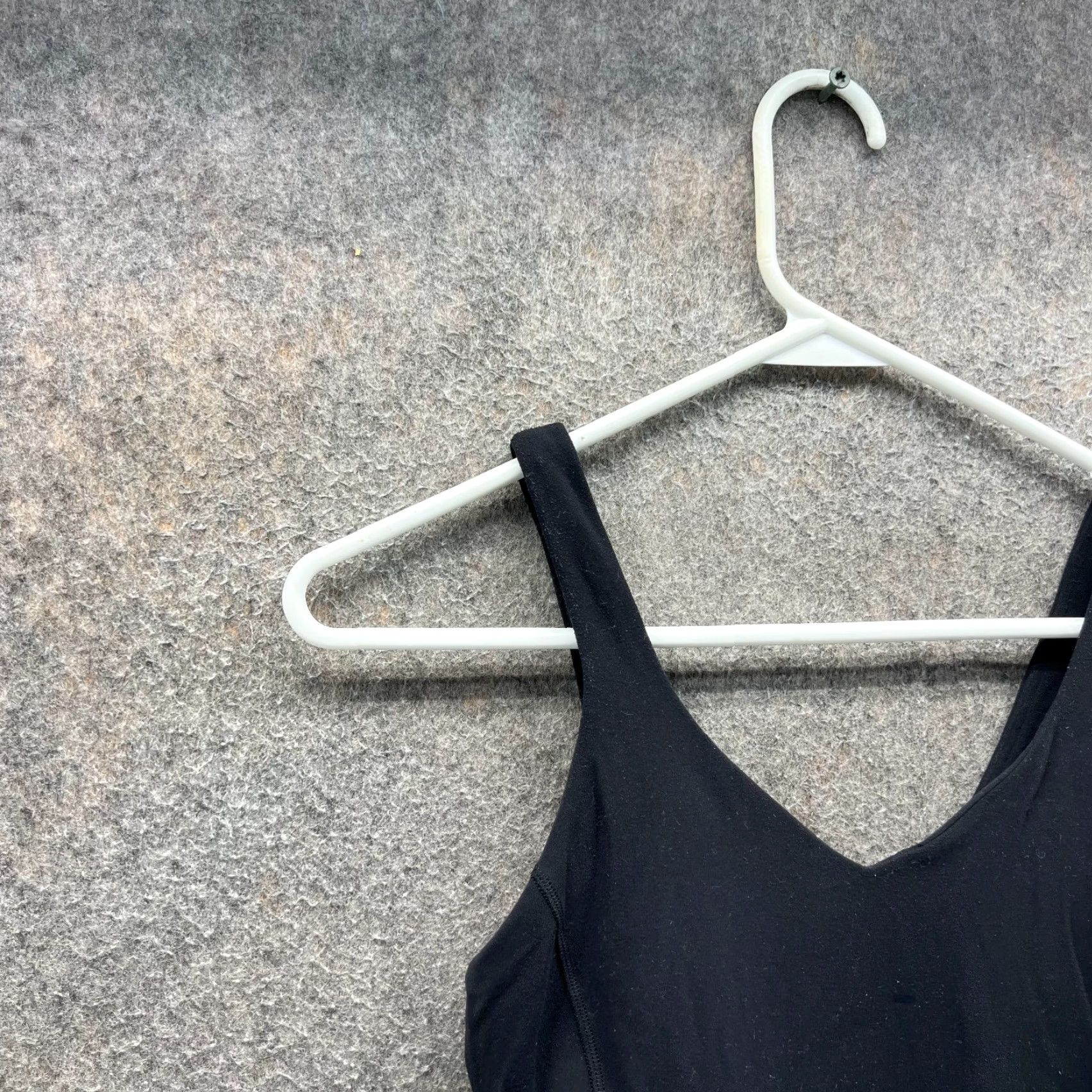 Lululemon Lululemon Align Bodysuit Womens 2 Black V-Neck Short Length Nulu Yoga Romper Bodysuit (One-Piece) Womens Black 2 X-Long? Size XS / US 0-2 / IT 36-38 - 6 Thumbnail
