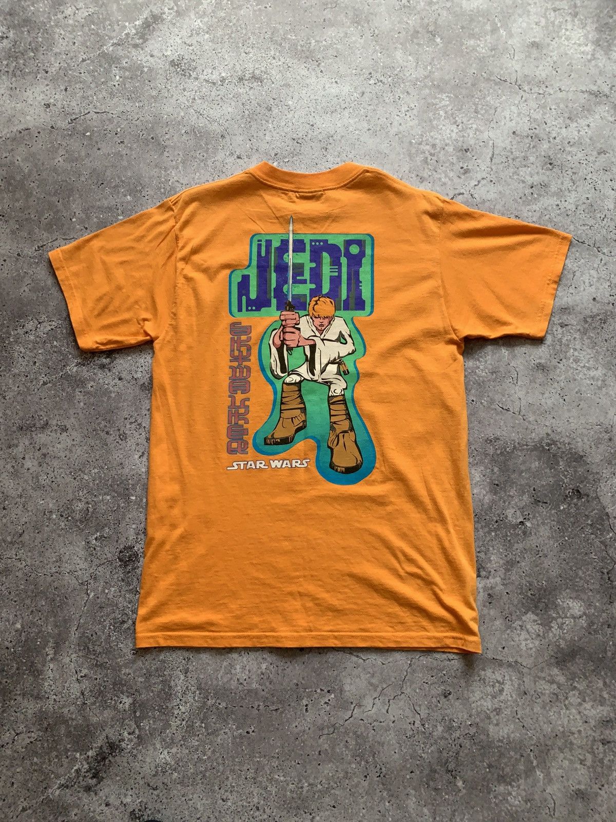Vintage 🔥Vintage 1997 Star Wars JEDI Luke Skywalker T-Shirt Size US M / EU 48-50 / 2 - 3 Thumbnail