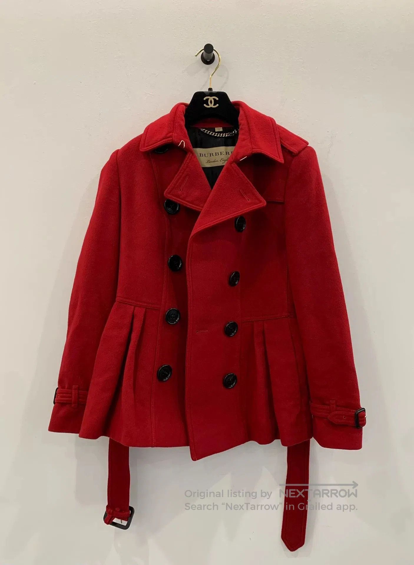 Burberry Burberry Red Women's Double. Size XS / US 0-2 / IT 36-38 - 1 Thumbnail