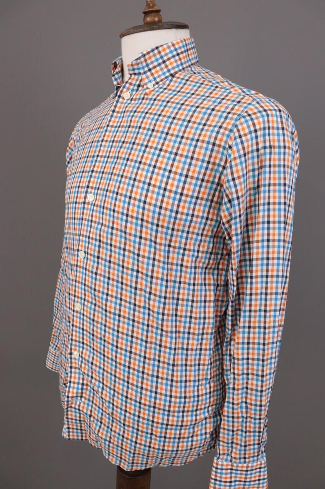 Eton Eton Contemporary Multicolor Check Shirt Size 38 / 15 Size US M / EU 48-50 / 2 - 8 Thumbnail