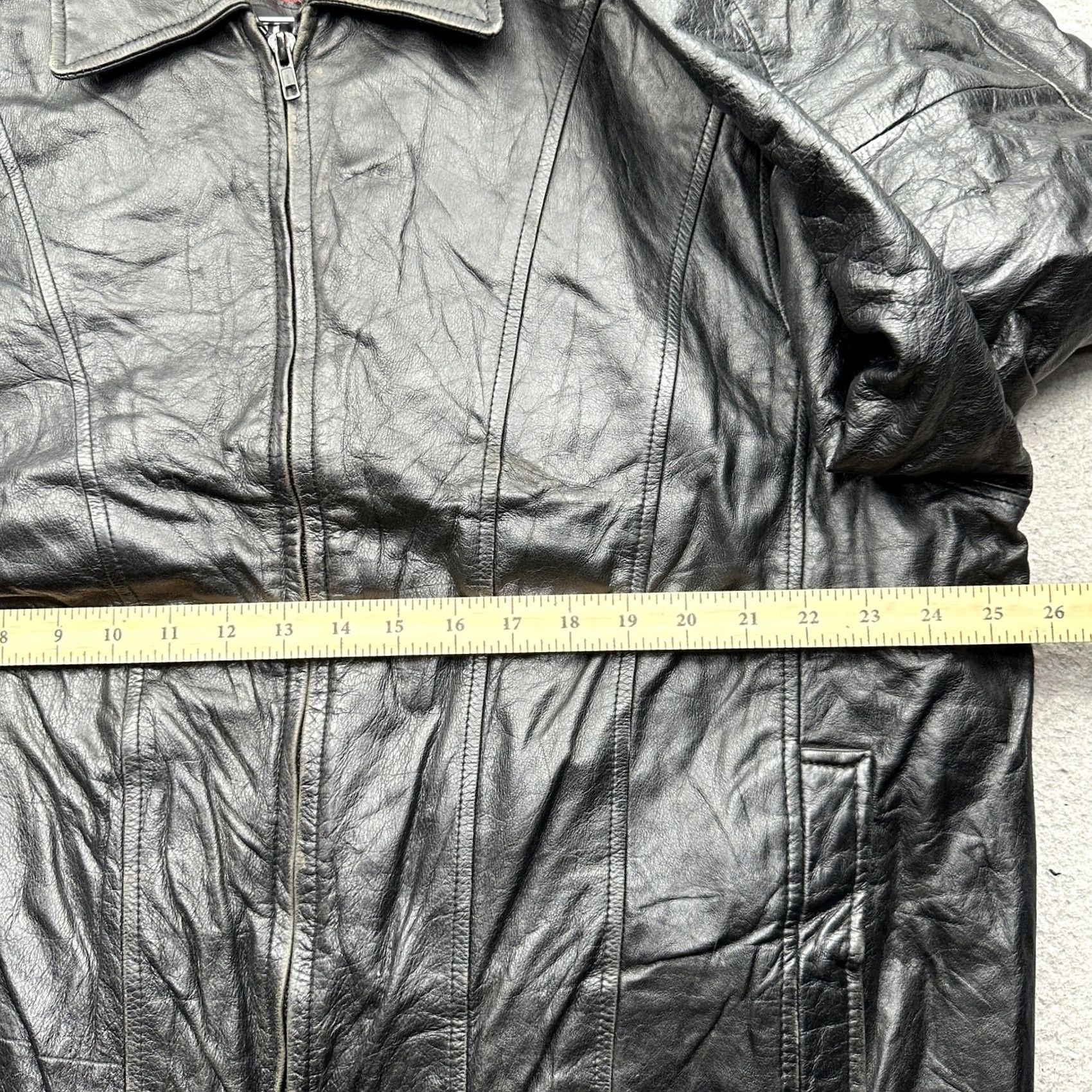 Vintage VINTAGE Wilsons Leather Thinsulate Jacket Men 2XLT Black Removable Liner Bomber Jacket/Bomber Mens 2XL Black Thinsulate Leather Bomber Jacket Size US XXL / EU 58 / 5 - 4 Thumbnail