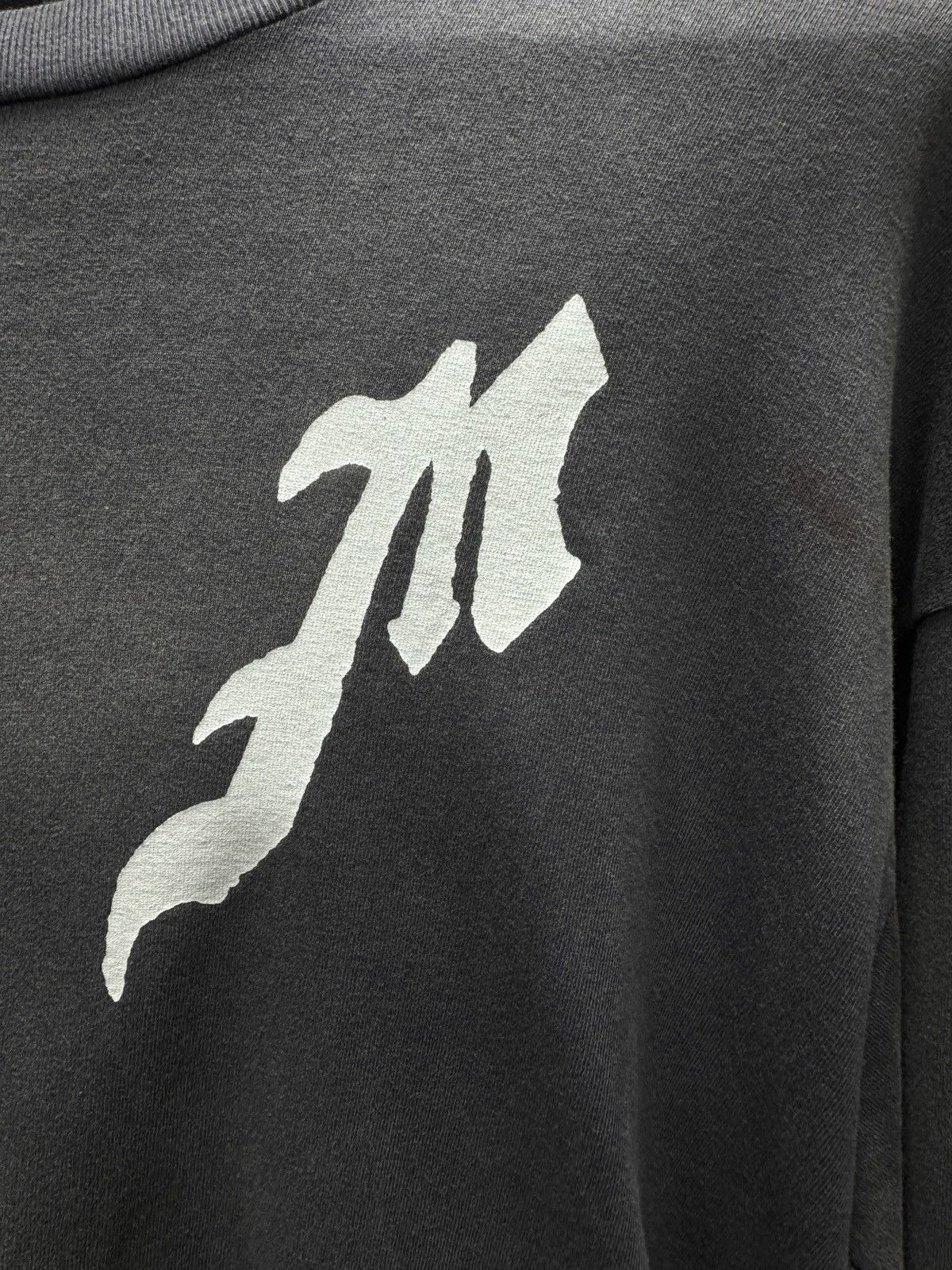 Saint Michael Saint Michael Distressed Long Sleeve Graphic Tee Size US L / EU 52-54 / 3 - 3 Thumbnail