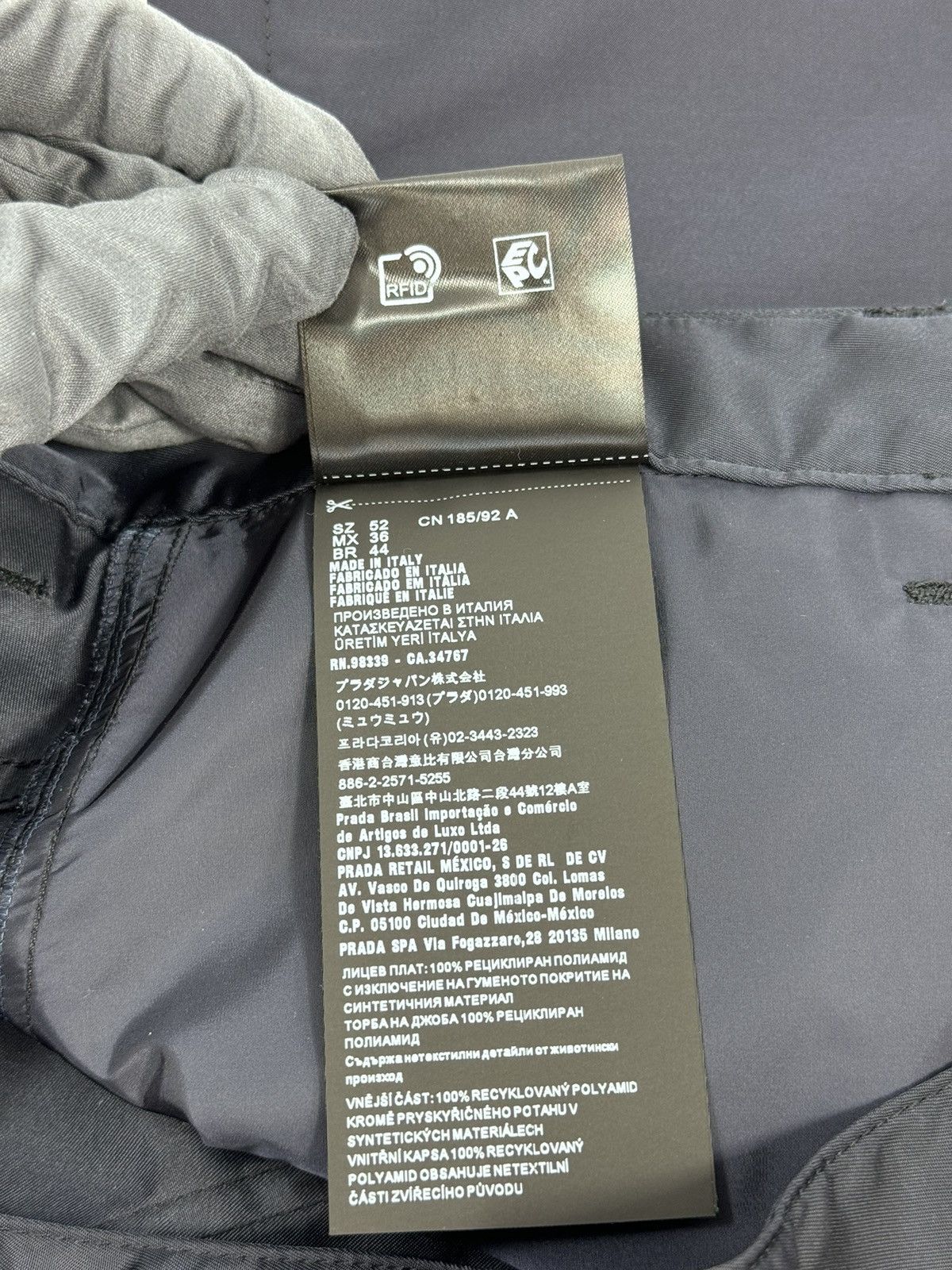 Prada PRADA NYLON TROUSERS Size US 36 / EU 52 - 10 Thumbnail
