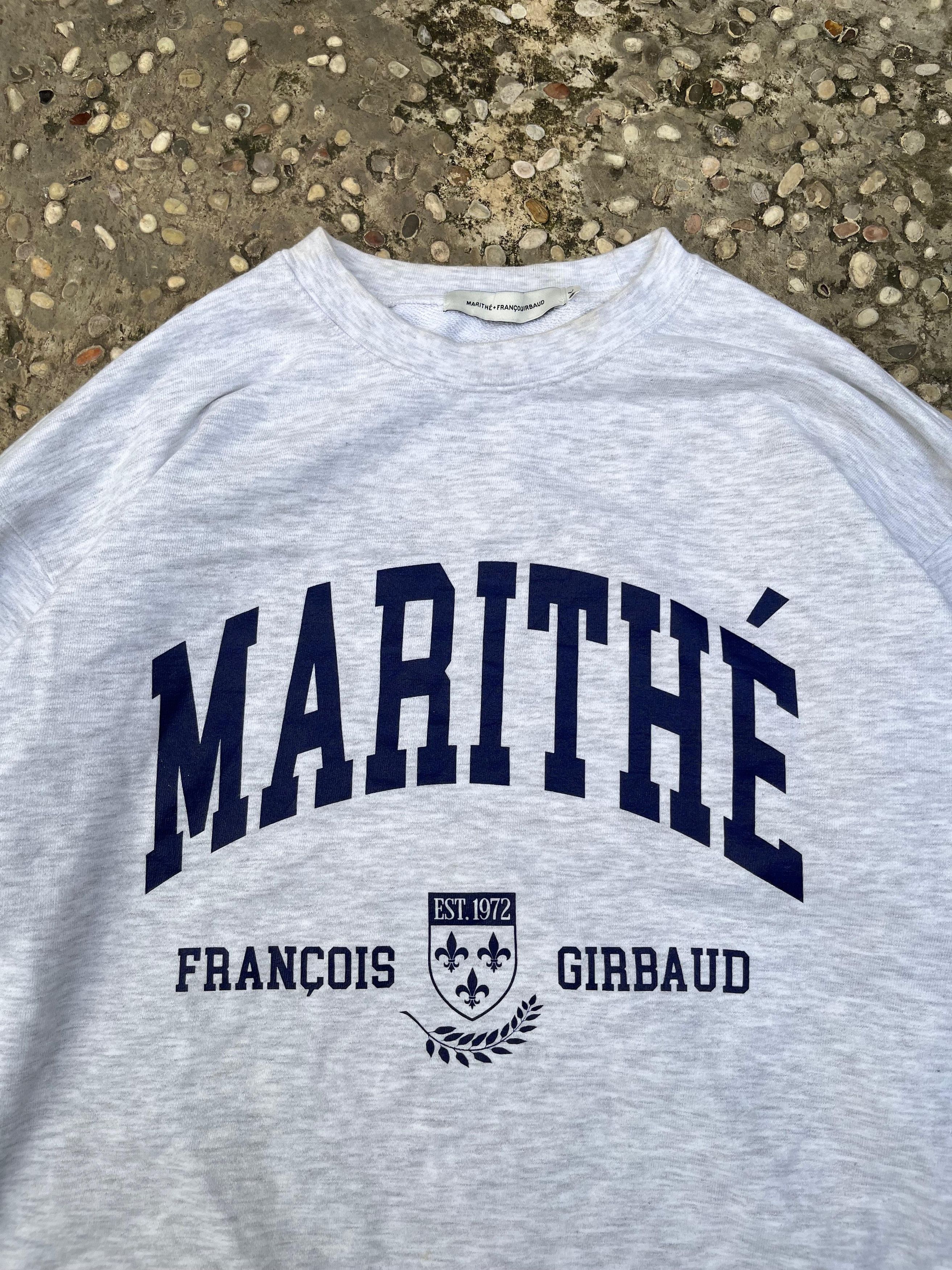 Marithe + Francois Girbaud Marithe Francois Girbaud Sweatshirt Size US L / EU 52-54 / 3 - 3 Thumbnail