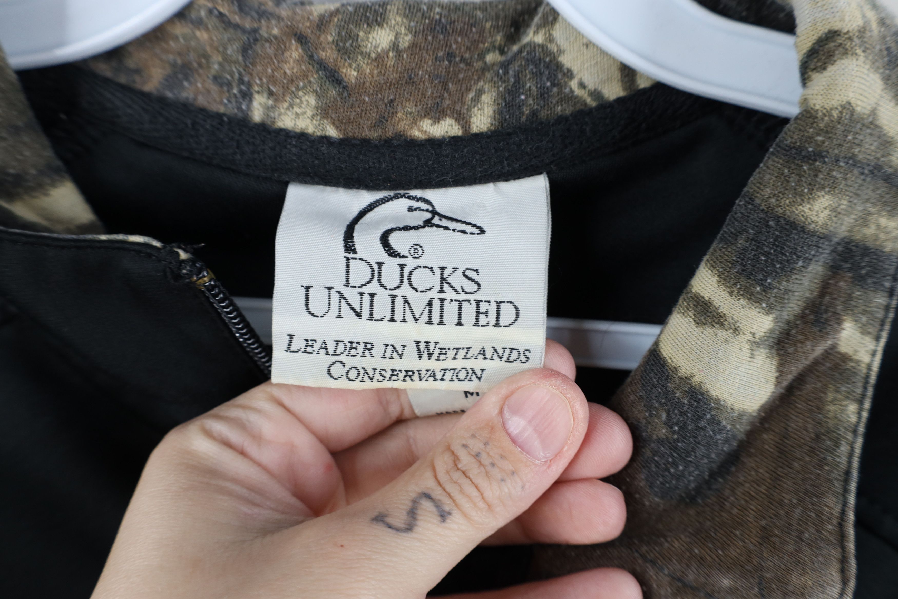 Vintage Vintage Ducks Unlimited Lined Half Zip Pullover Sweater Size US M / EU 48-50 / 2 - 5 Thumbnail