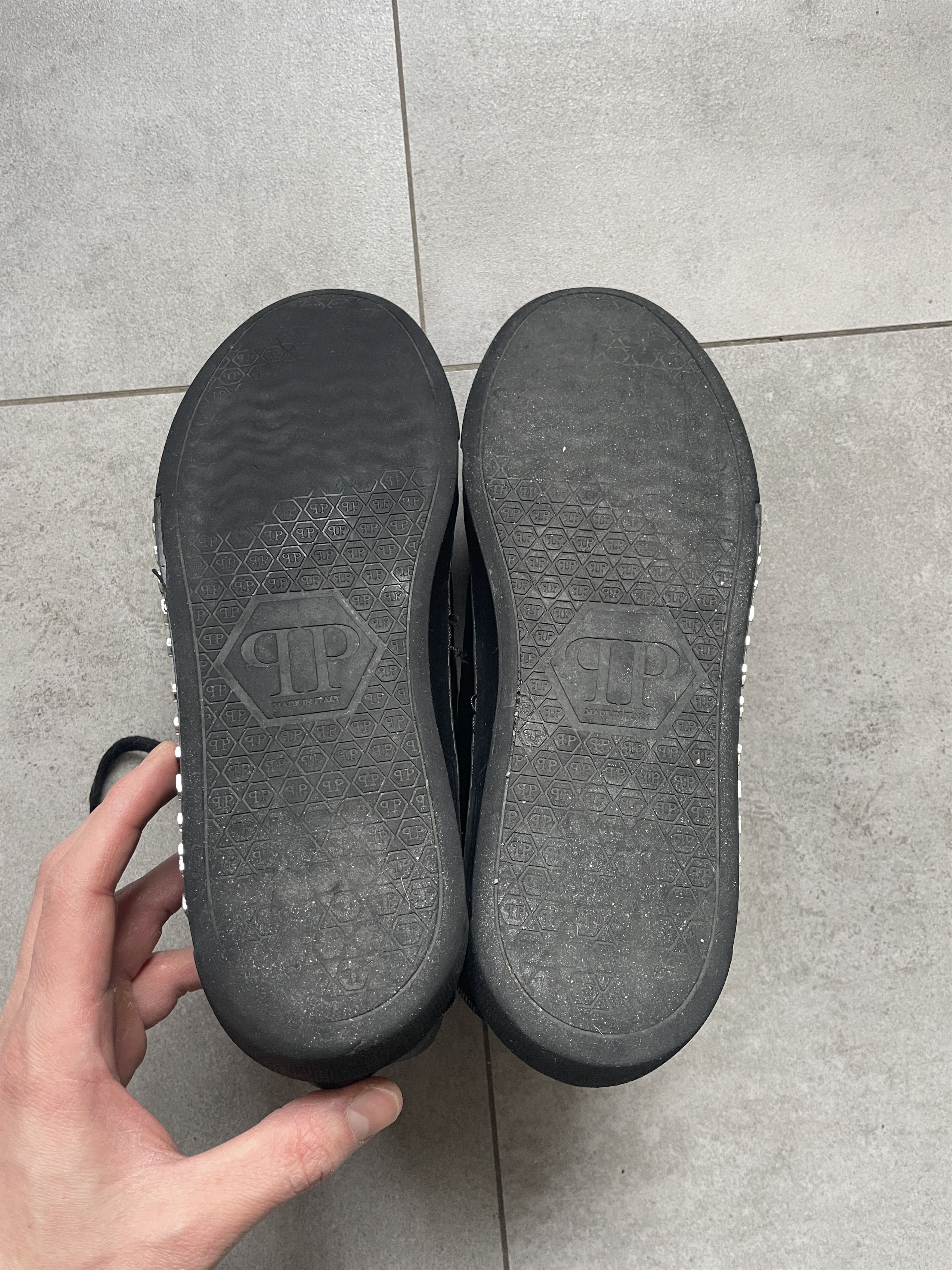 Philipp Plein CRAZY PHILLIP PLEIN SKULL ZIP CROCODILE LEATHER HI TOPS Size US 9.5 / EU 42-43 - 9 Thumbnail