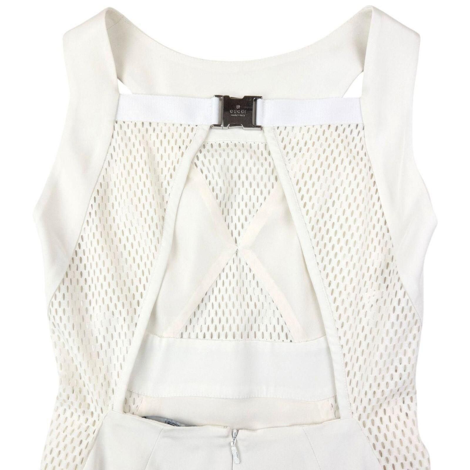 Gucci Vintage 2000s Gucci By Tom Ford Mesh Panel Dress Womens S Size S / US 4 / IT 40 - 3 Thumbnail