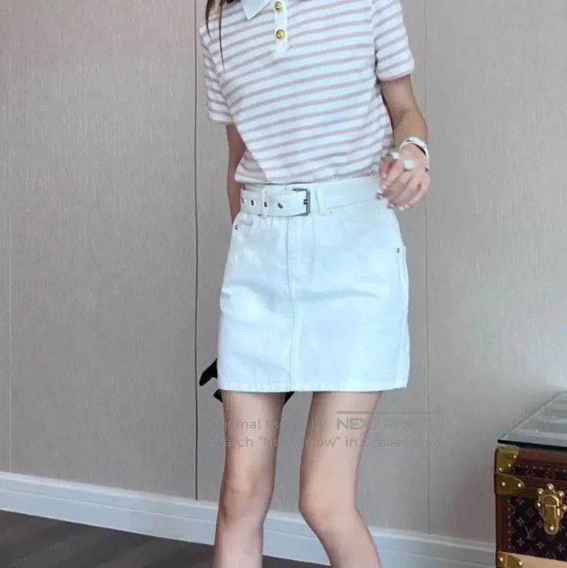 Dior Dior Women's White Cotton Shorts . Size 27" / US 4 / IT 40 - 7 Thumbnail