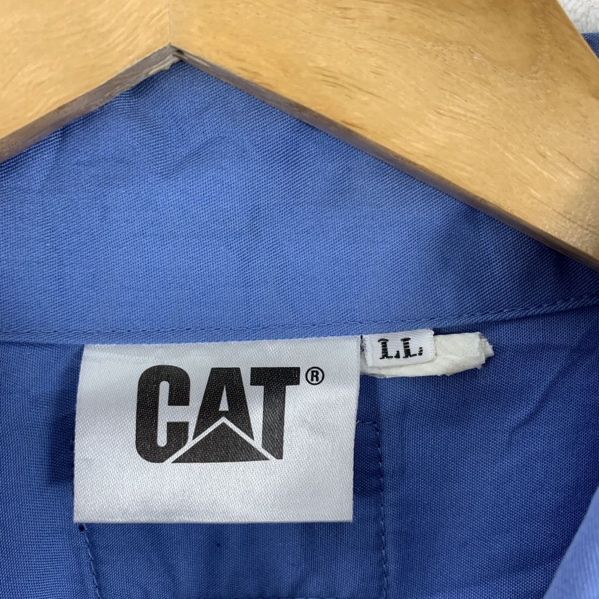 Caterpillar CATERPILLAR CAT Inc Construction Company Top Buttons Shirt Size US L / EU 52-54 / 3 - 6 Thumbnail