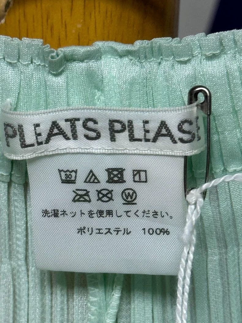 Issey Miyake Issey Miyake size:4 Mint green pleated pants Size 42" / US 20 - 3 Thumbnail