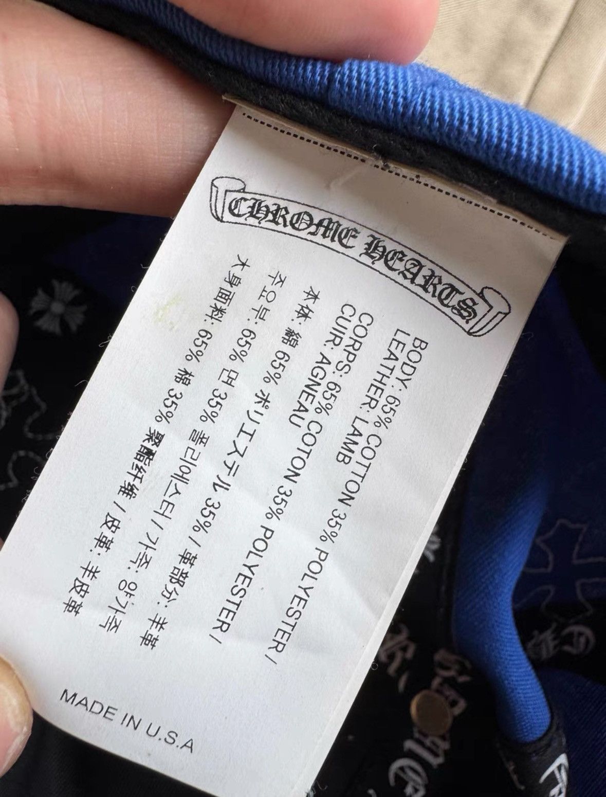 Chrome Hearts Chrome Hearts SnapBack Cap Size ONE SIZE - 6 Thumbnail