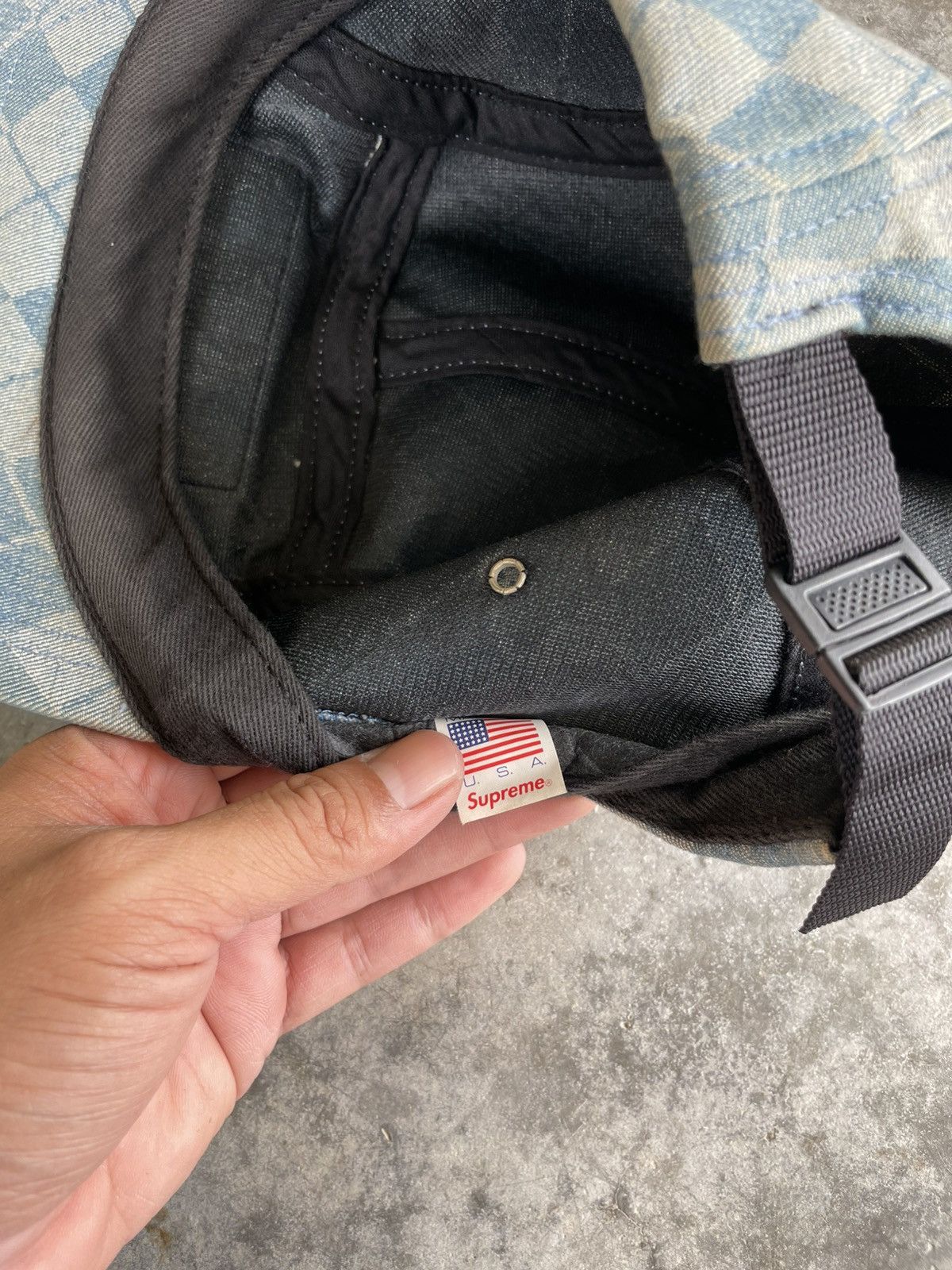Supreme Supreme Argyle Camp Cap SS2014 Size ONE SIZE - 8 Thumbnail