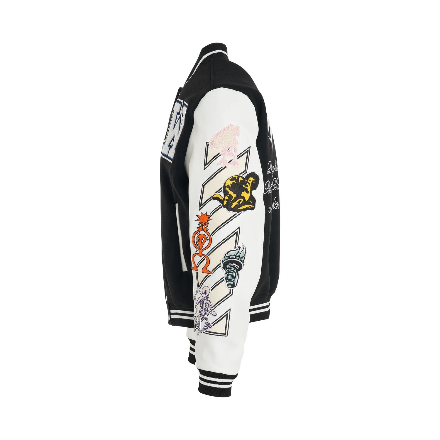 Off-White o1mris0824 Jacket in Black & White Size US M / EU 48-50 / 2 - 3 Thumbnail