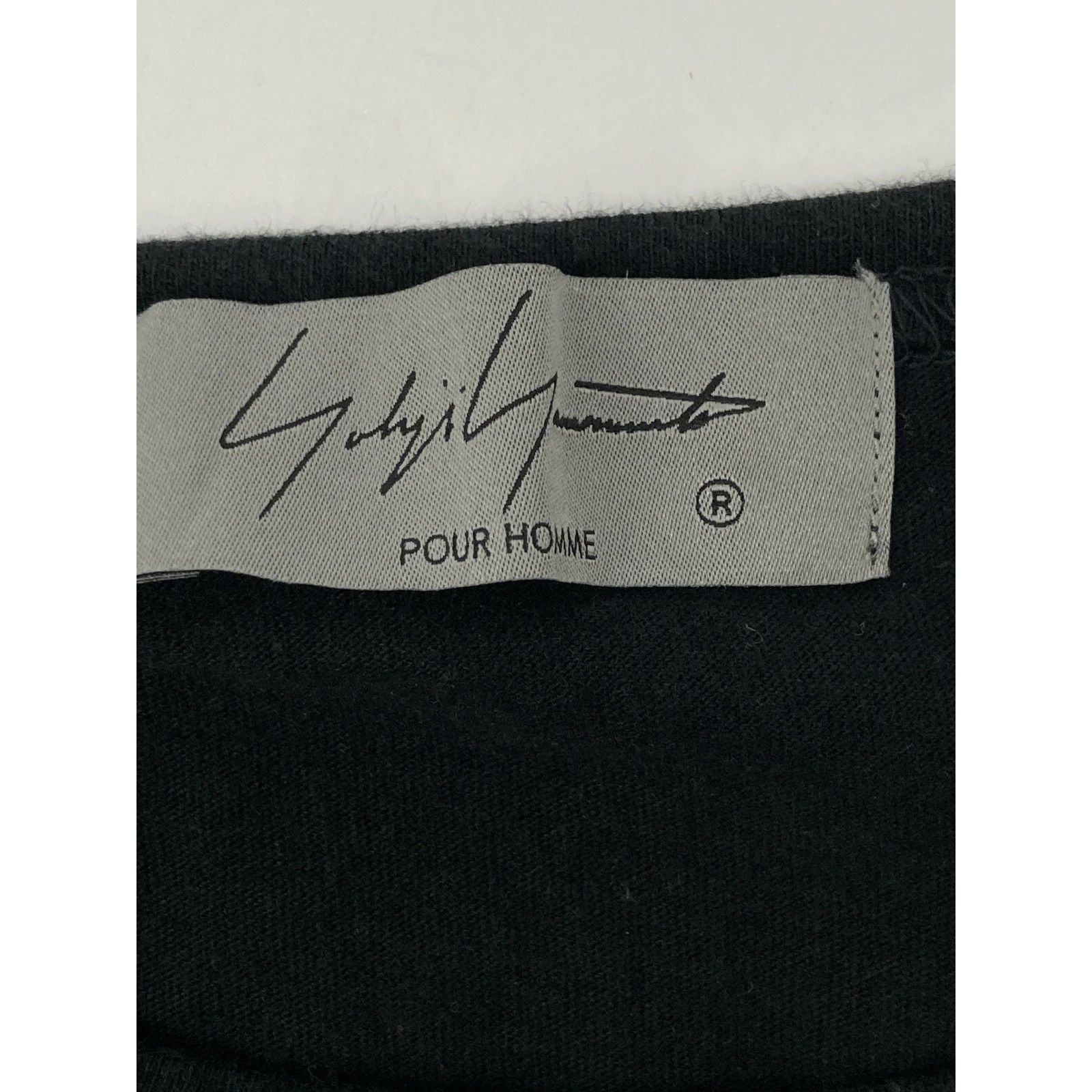Yohji Yamamoto Yohji Yamamoto POUR HOMME LONG-SLEEVED T-SHIRT HG-T83-082 Size US L / EU 52-54 / 3 - 2 Thumbnail