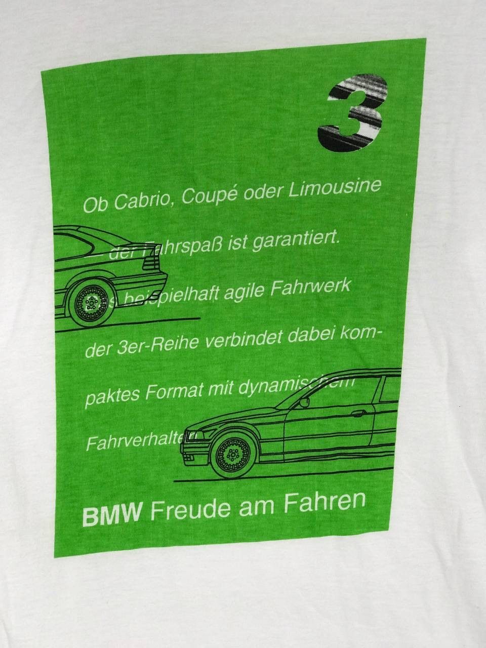 BMW Vintage BMW racing 3series m3 Size US L / EU 52-54 / 3 - 5 Thumbnail