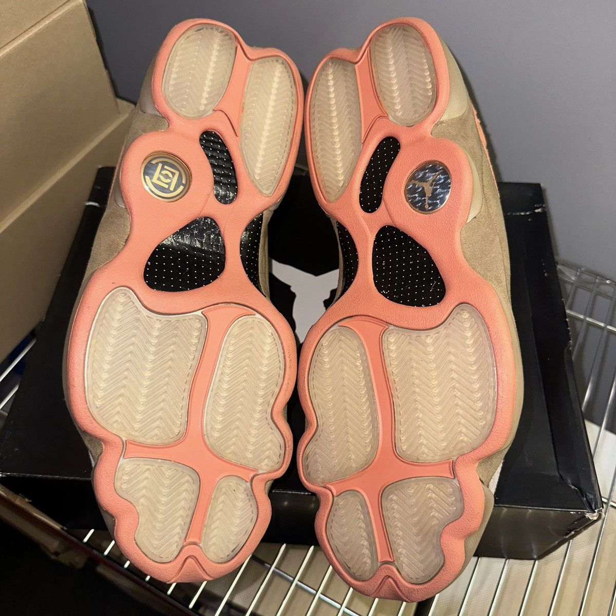 Jordan Brand × Nike Size 13 - CLOT x Air Jordan 13 Retro NRG Low Terracotta Size US 13 / EU 46 - 5 Thumbnail