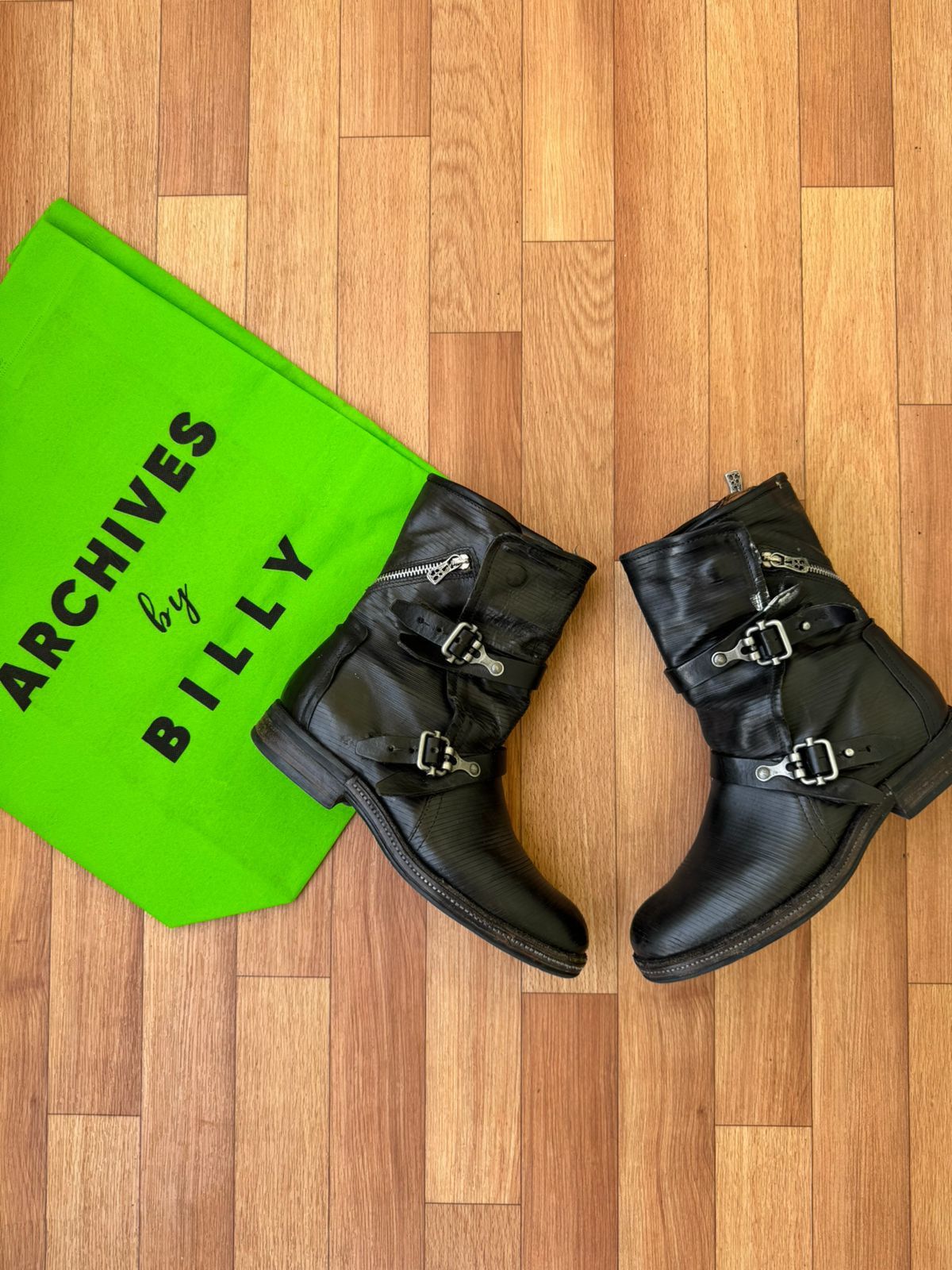 A.S.98 A.S 98 Rare Boots Buckle Strap Size US 7 / EU 40 - 1 Thumbnail