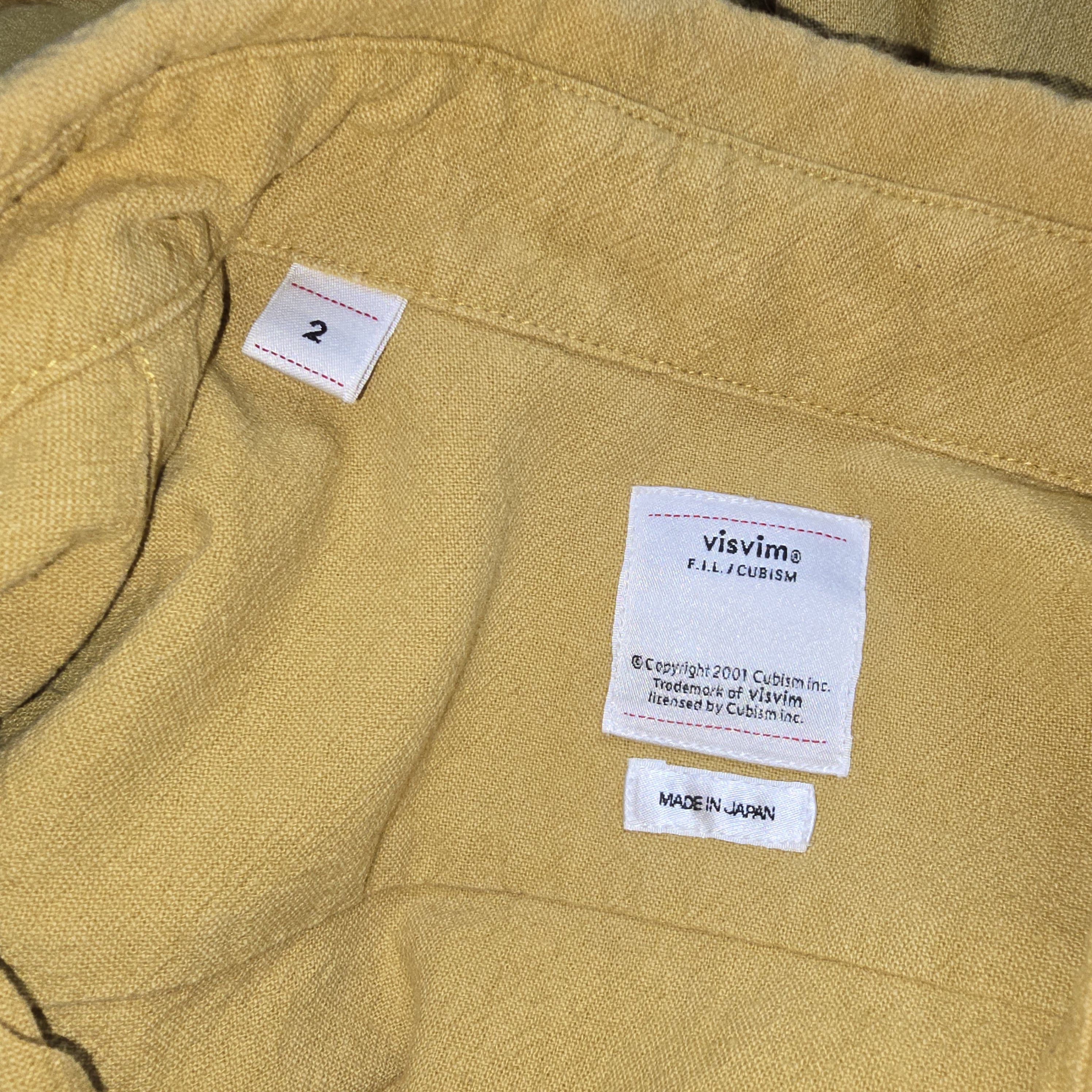 Visvim Visvim - SS18 Ellas Shirt S/S E. W. - Mustard Size US M / EU 48-50 / 2 - 5 Thumbnail