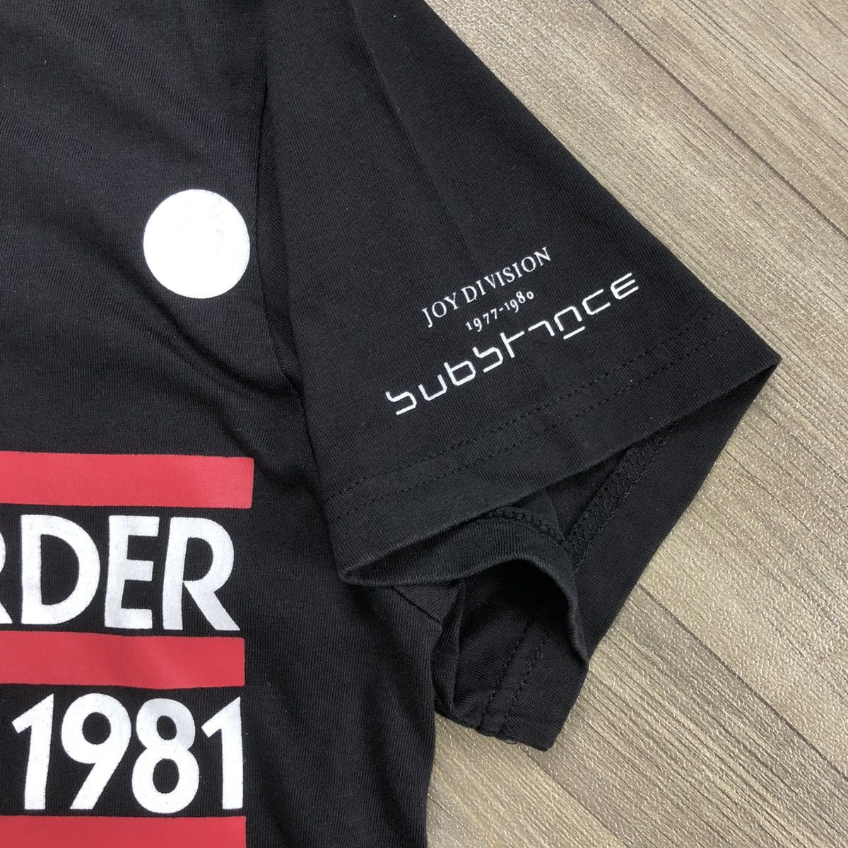 🇮🇹 SS18 Raf Simons New Order x Joy Division Flowers Black Tee