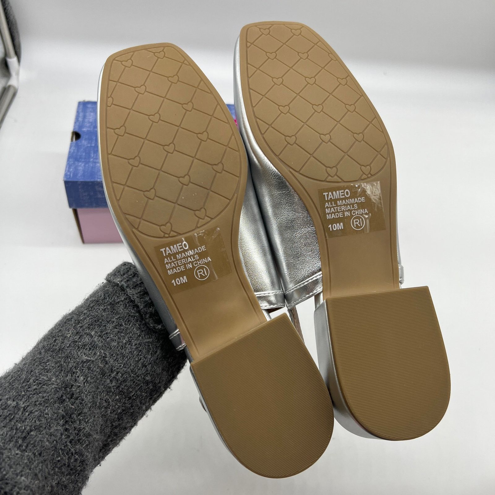 Other Pop Tameo Women's Casual Shoes Closed Toe Silver Size 10M Size US 10 / IT 40 - 4 Thumbnail