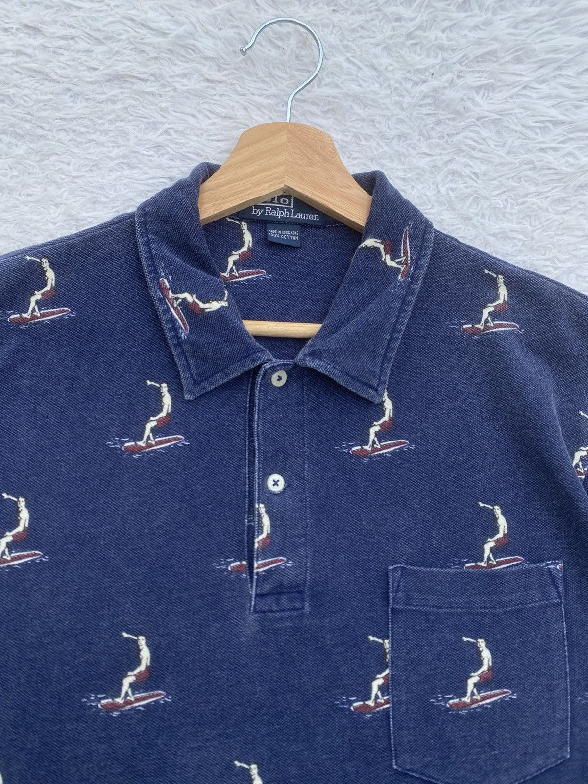 Polo Ralph Lauren Rare Vintage 1999 Polo Ralph Lauren Surfer Shirt Size US M / EU 48-50 / 2 - 7 Thumbnail