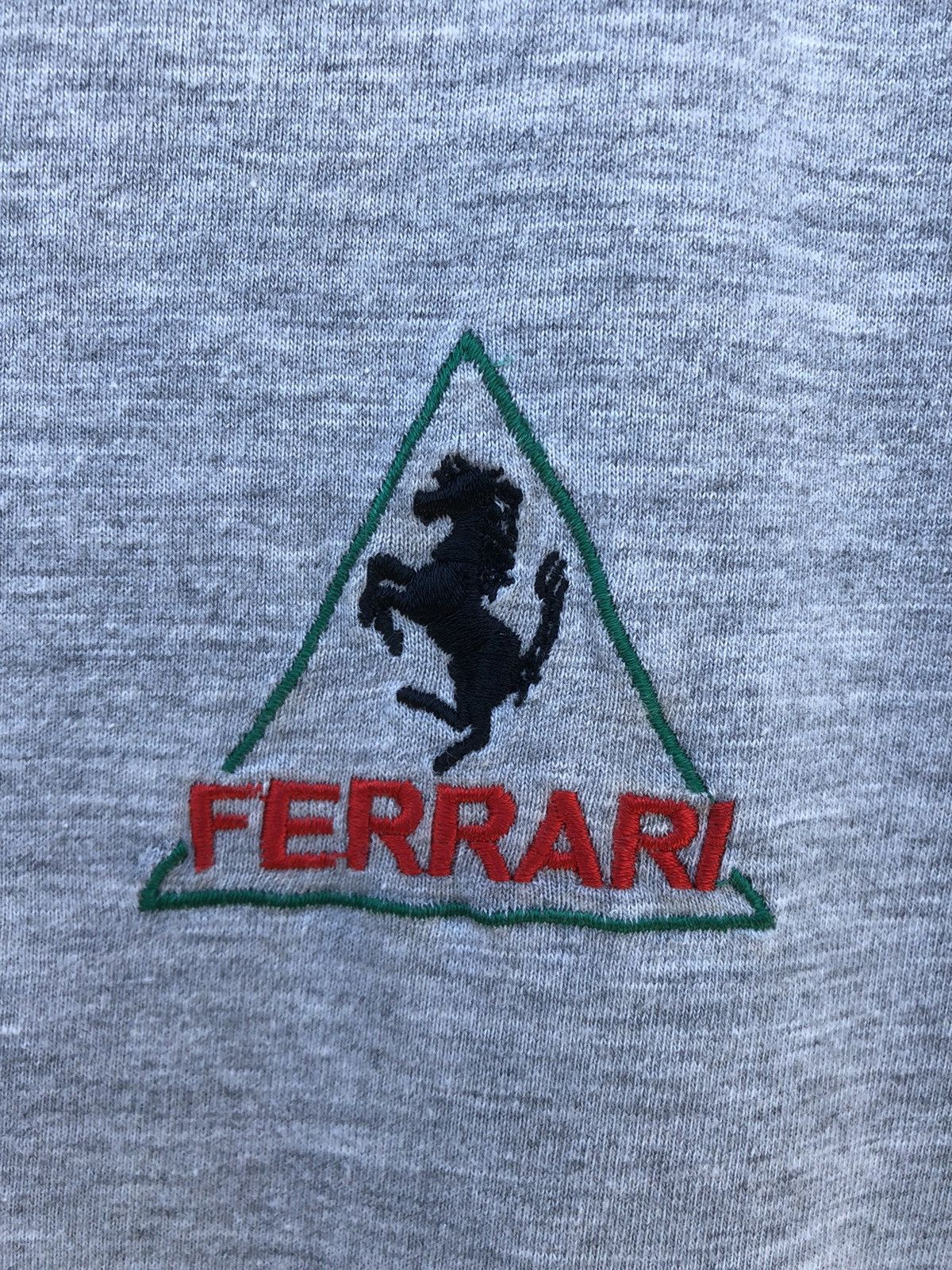 Ferrari × Japanese Brand × Vintage Vintage 90s Magneti Marelli Ferarri Embroidered Logo Tee Size US L / EU 52-54 / 3 - 4 Thumbnail